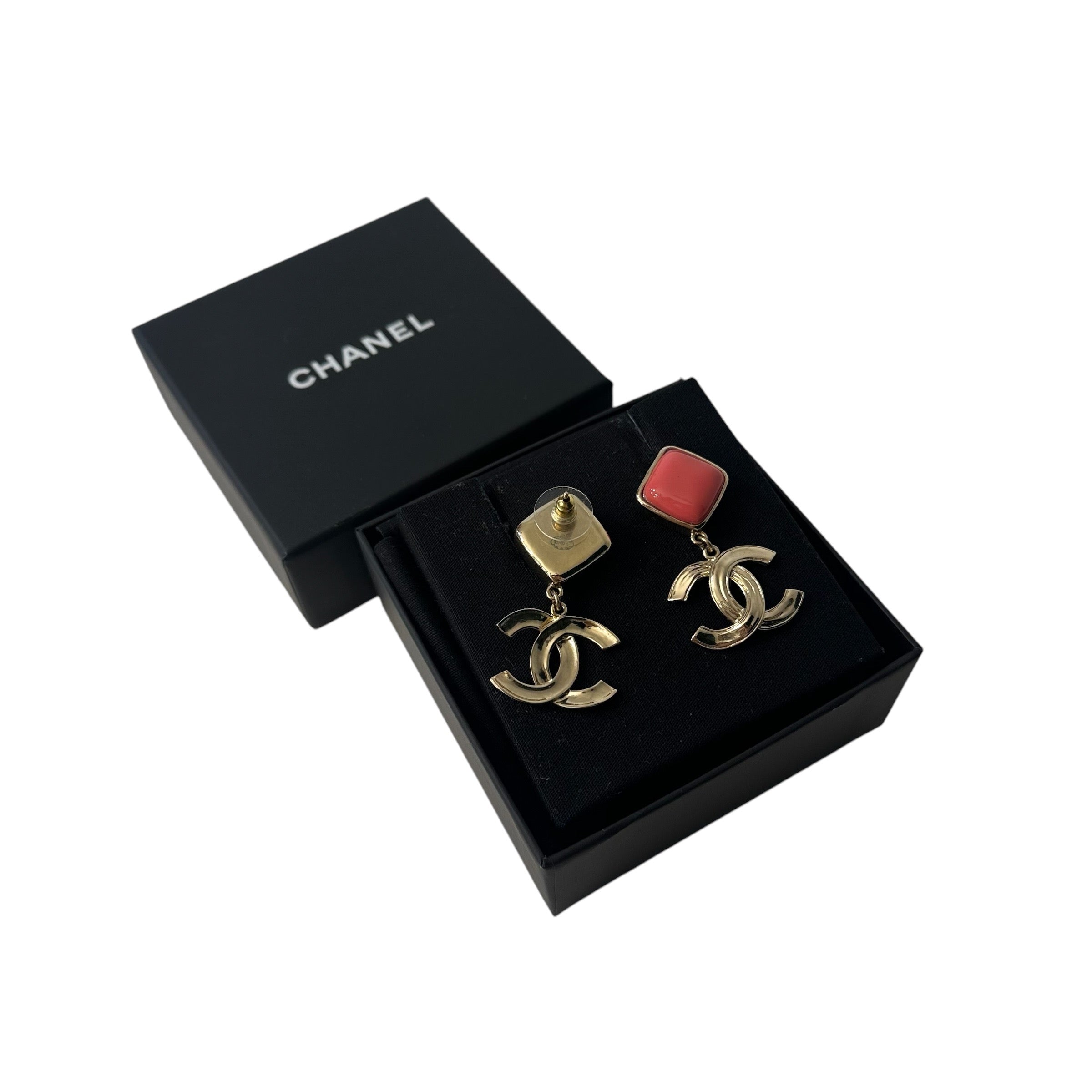 Chanel - Rose Earrings