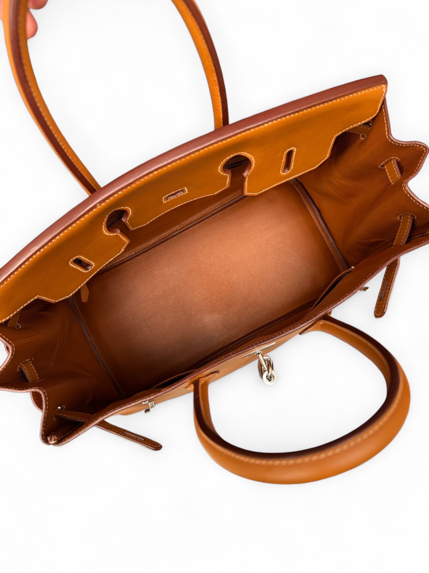 Hermès - Sac Birkin 35 Veau Gulliver
