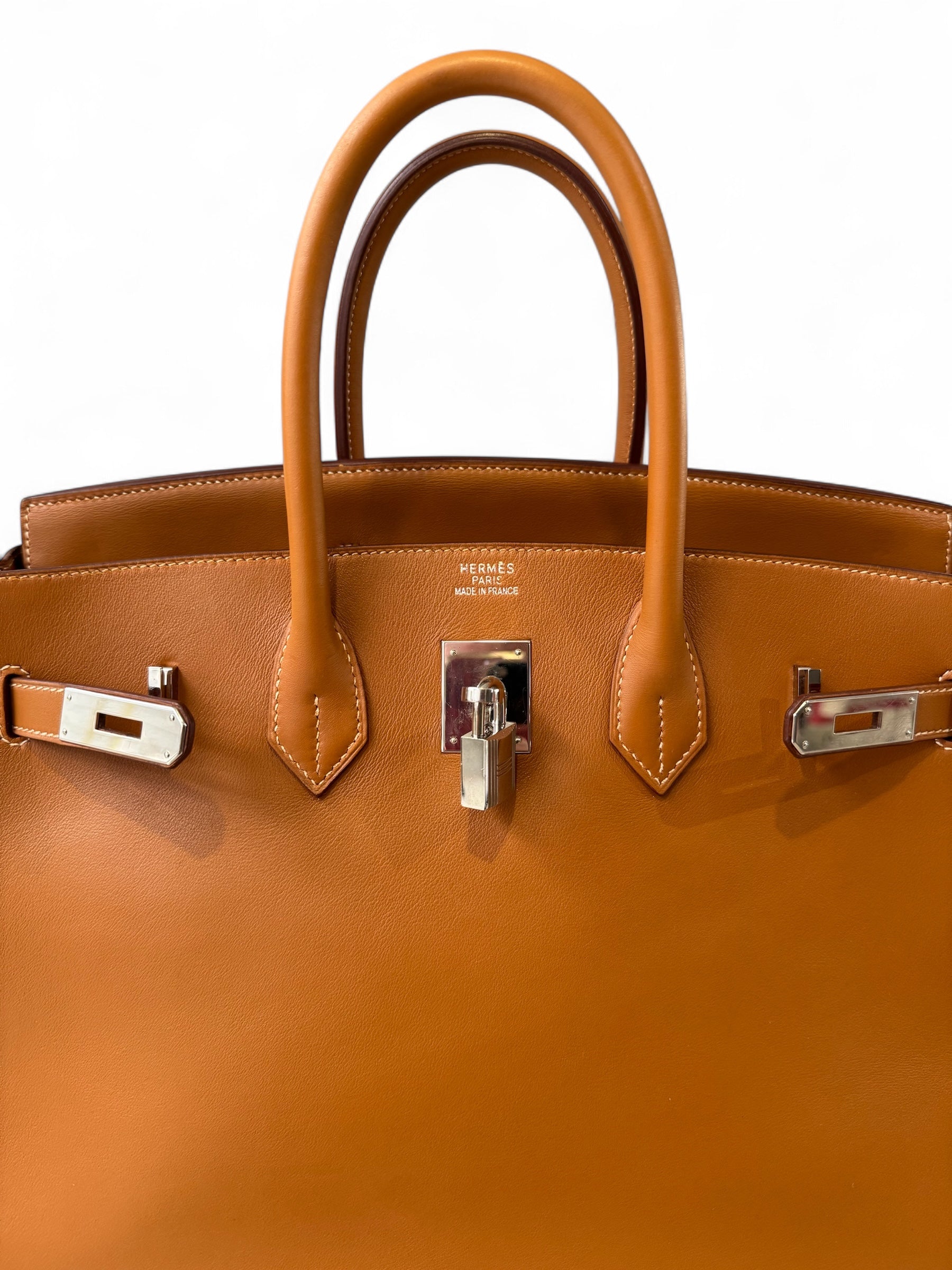 Hermès - Sac Birkin 35 Veau Gulliver