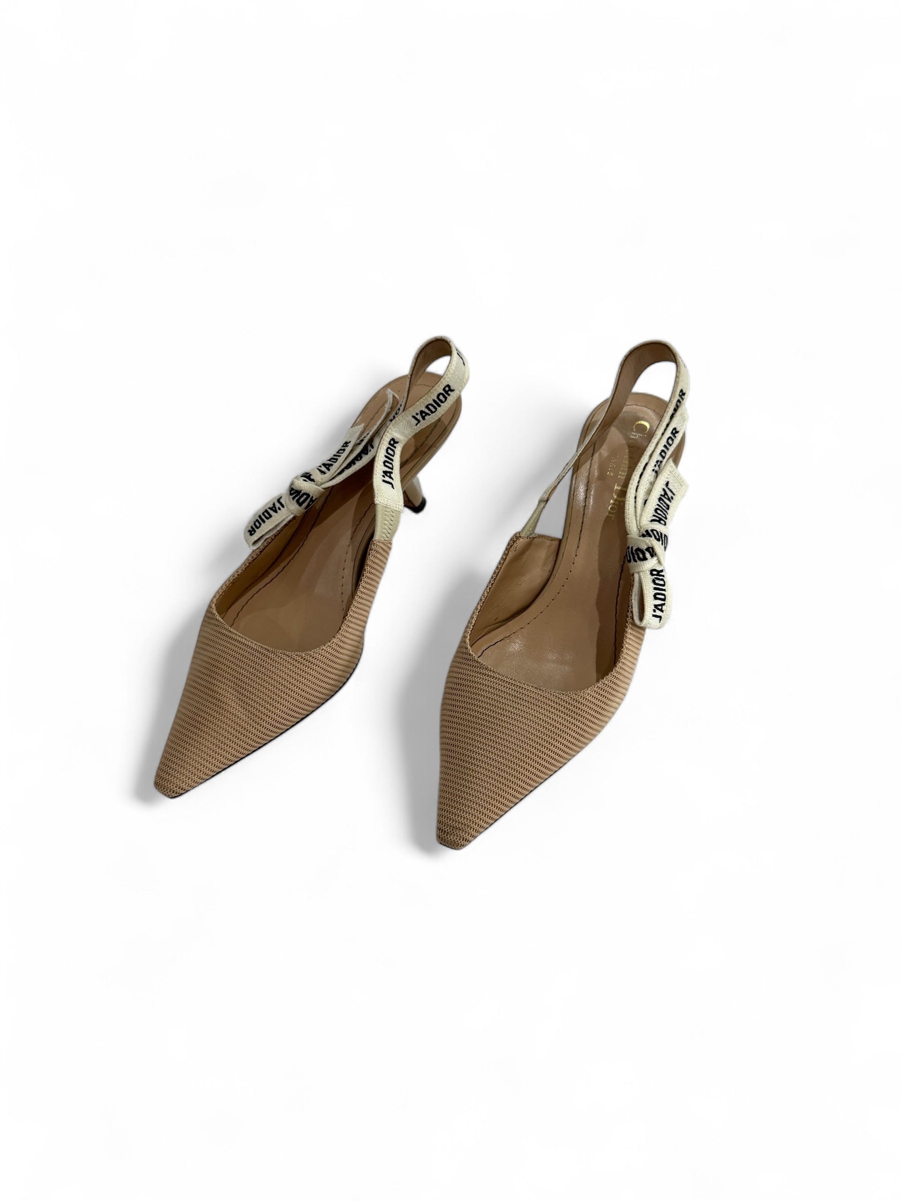 Dior - Slingback J’Adior tissu technique t.39