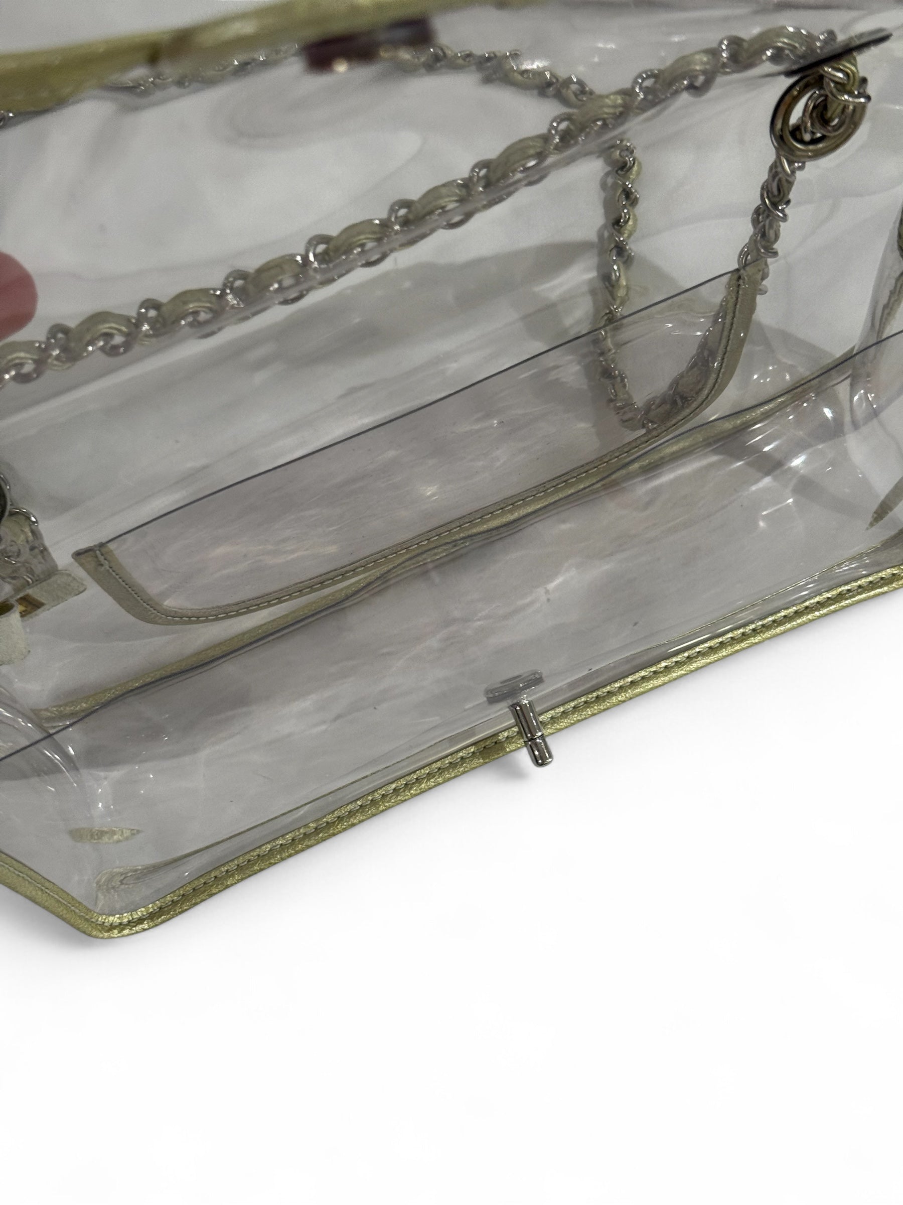 Chanel - Tasche Zeitlos PVC durchsichtig