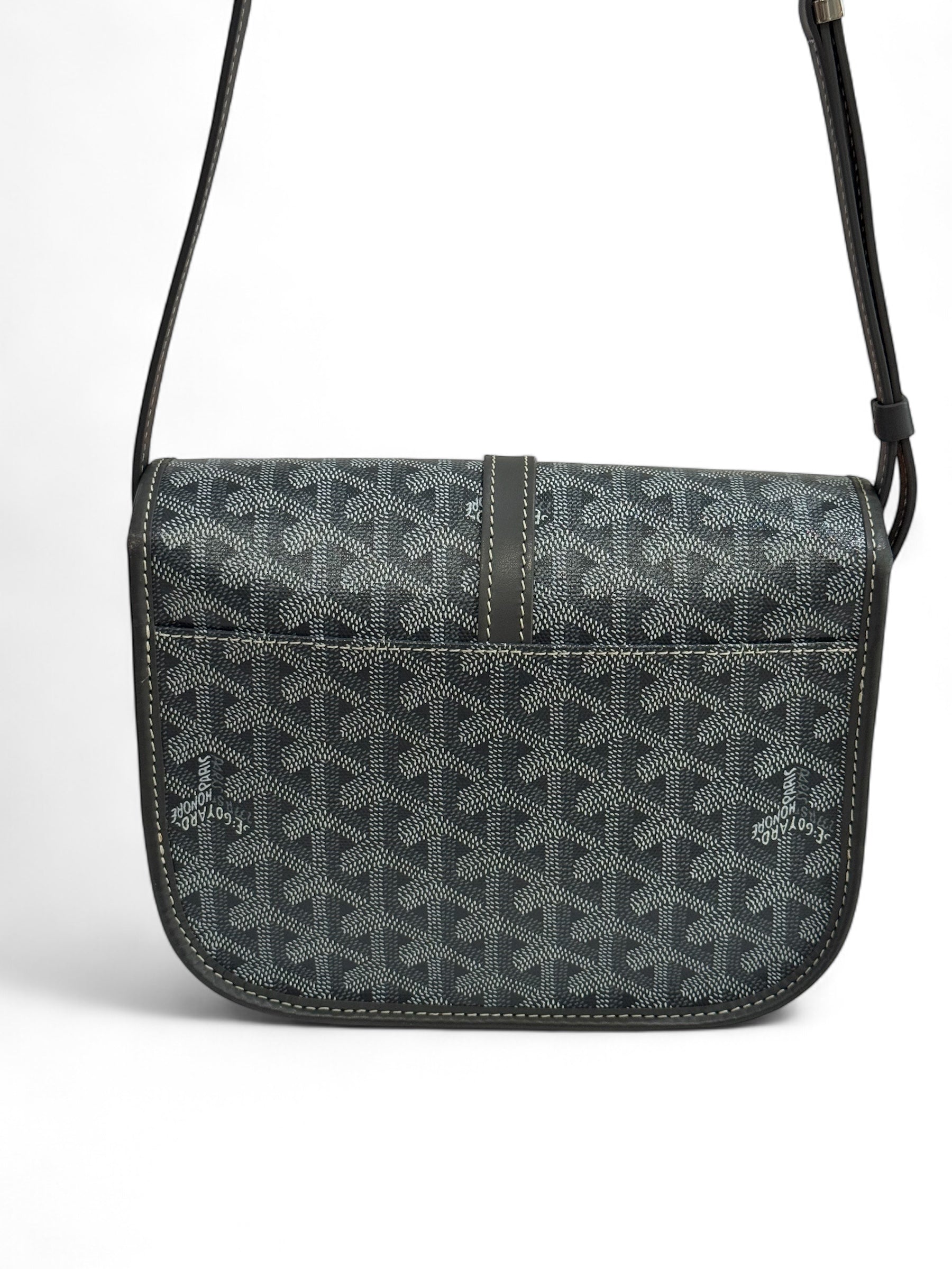 Goyard - Sac Belvédère PM gris