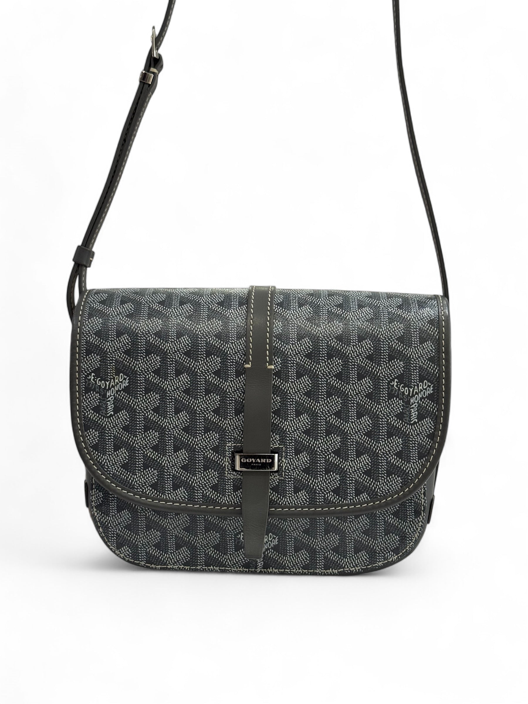 Goyard - Sac Belvédère PM gris