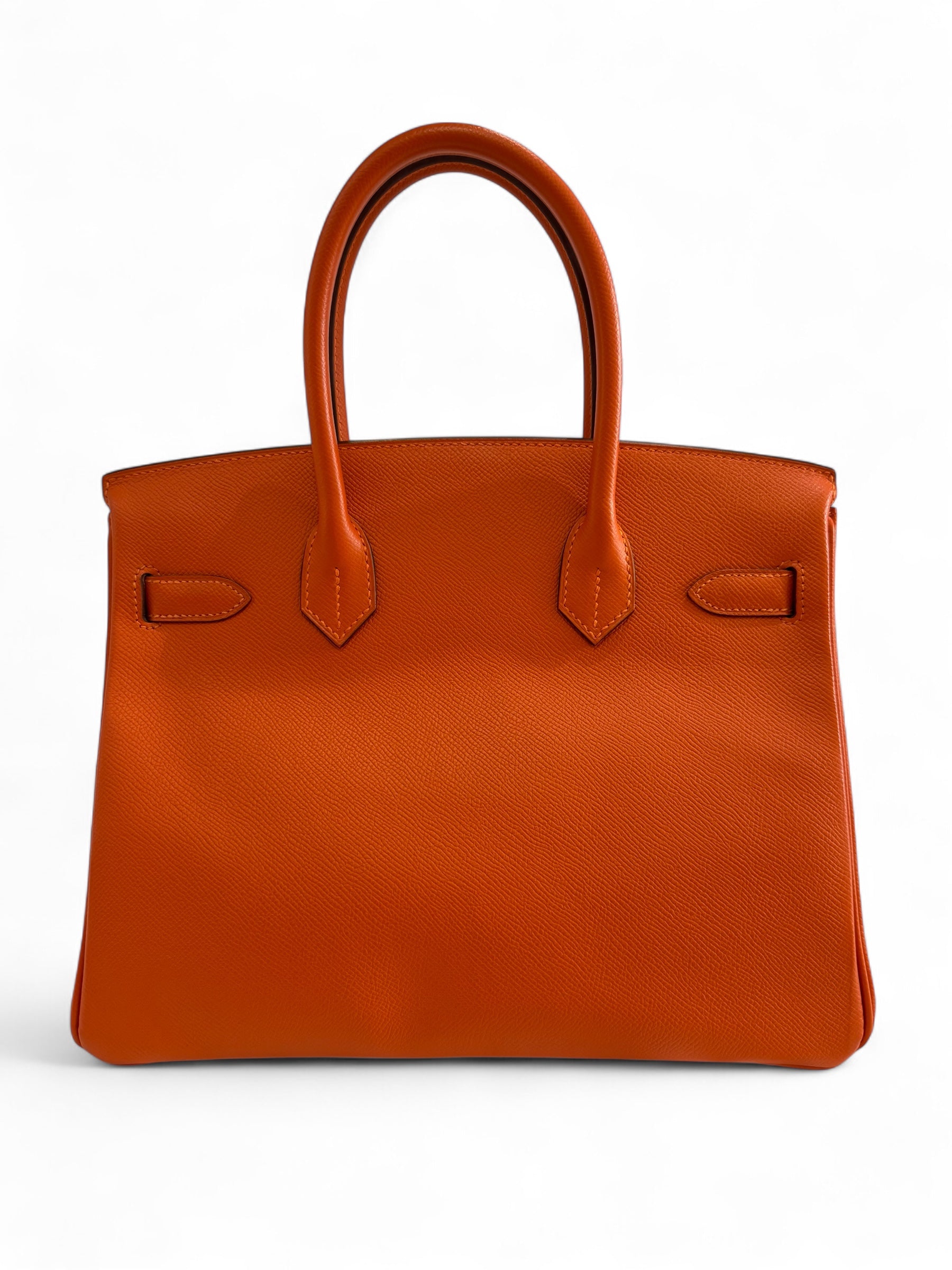 Hermès - Sac Birkin 30 epsom orange
