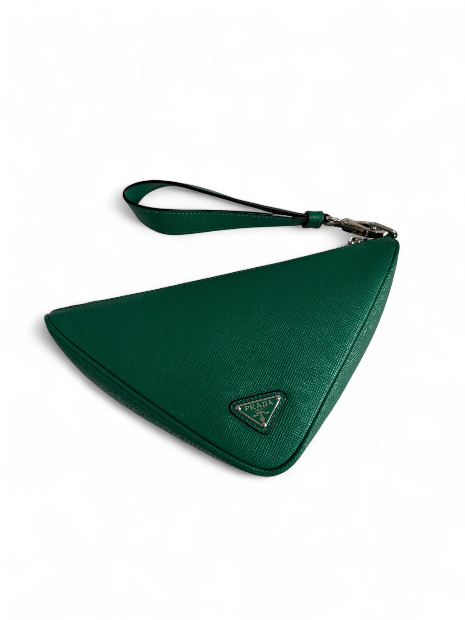 Prada - Dreieckige Clutch