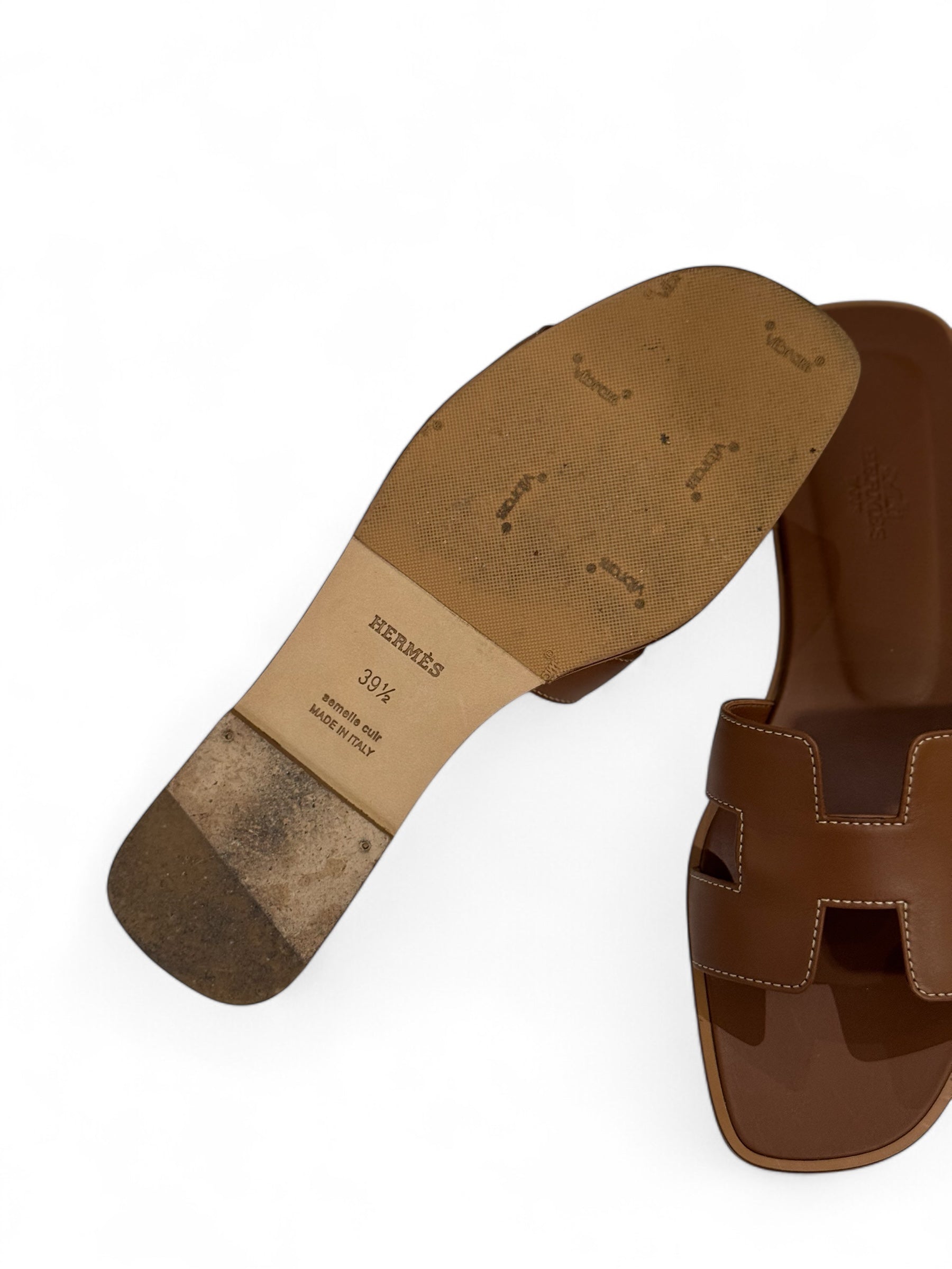 Hermès - Sandales Oran T.39,5