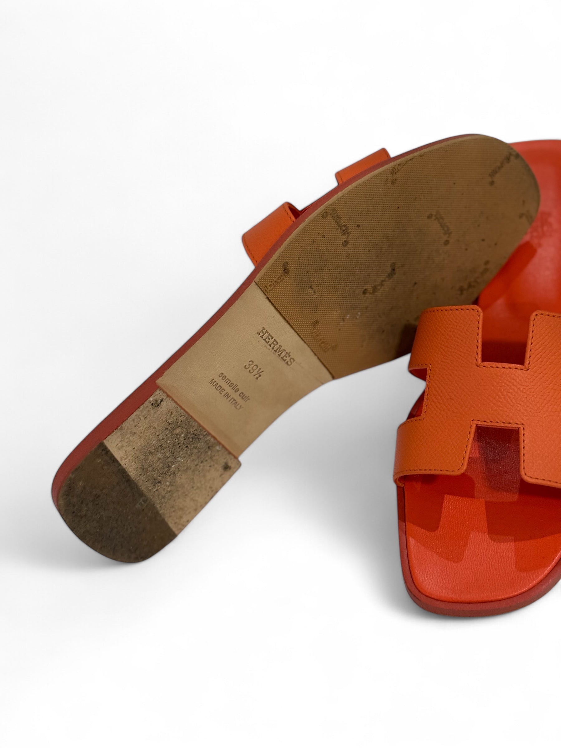 Hermès - Sandales Oran T.39,5