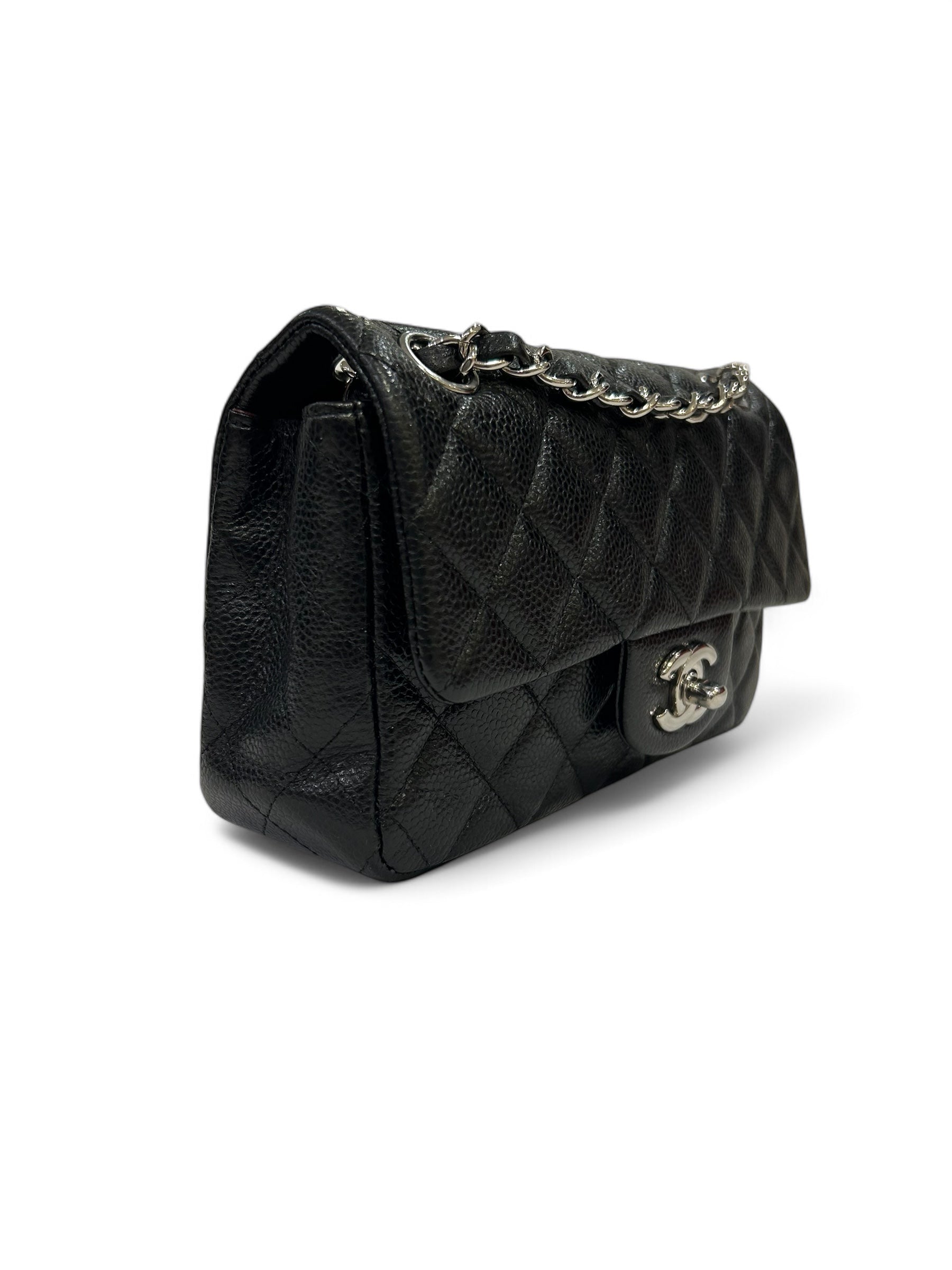Chanel - Sac Timeless Mini rechteckig Caviar