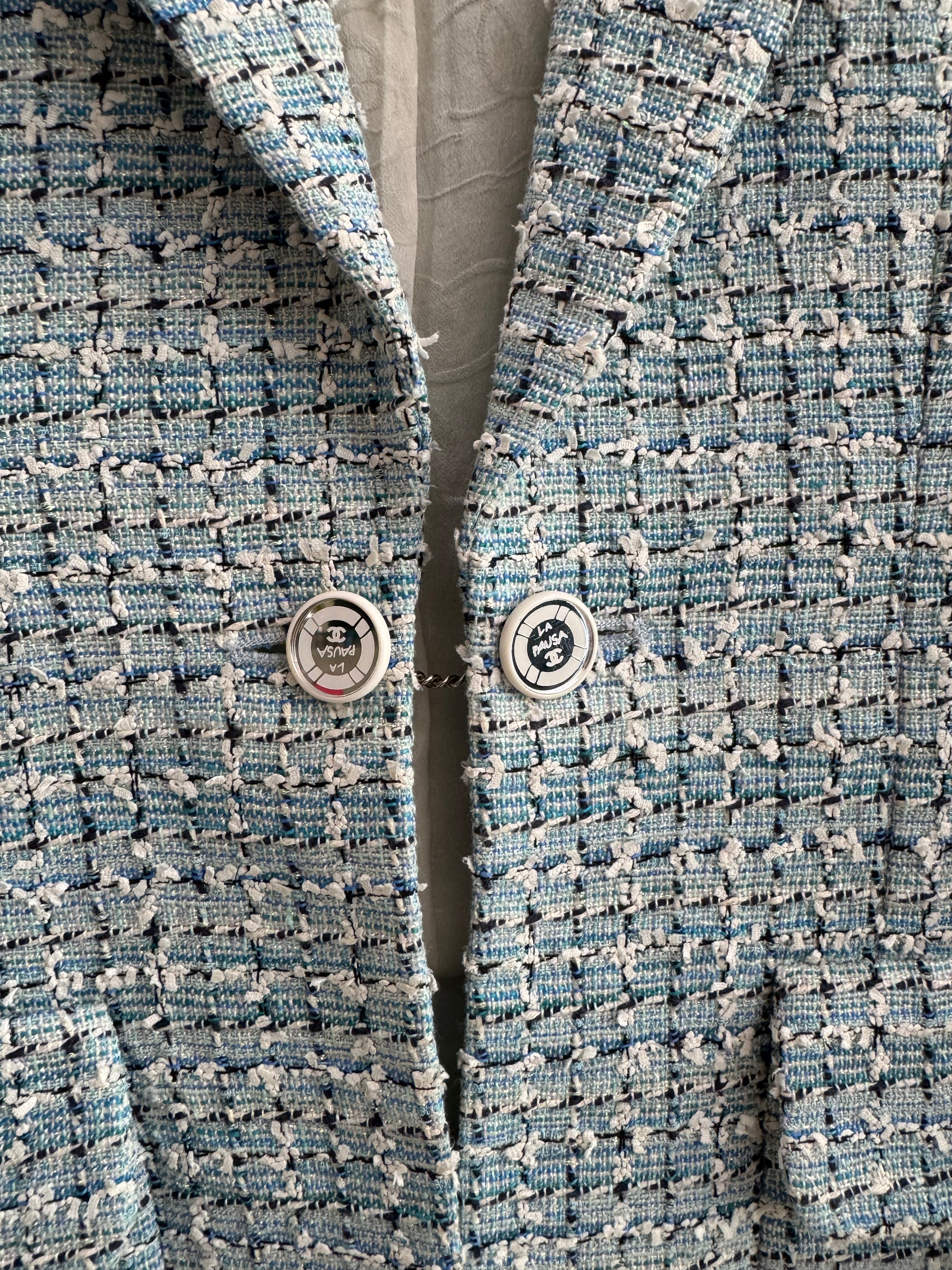 Chanel - Tweedjacke Gr.38 Kollektion La Pausa