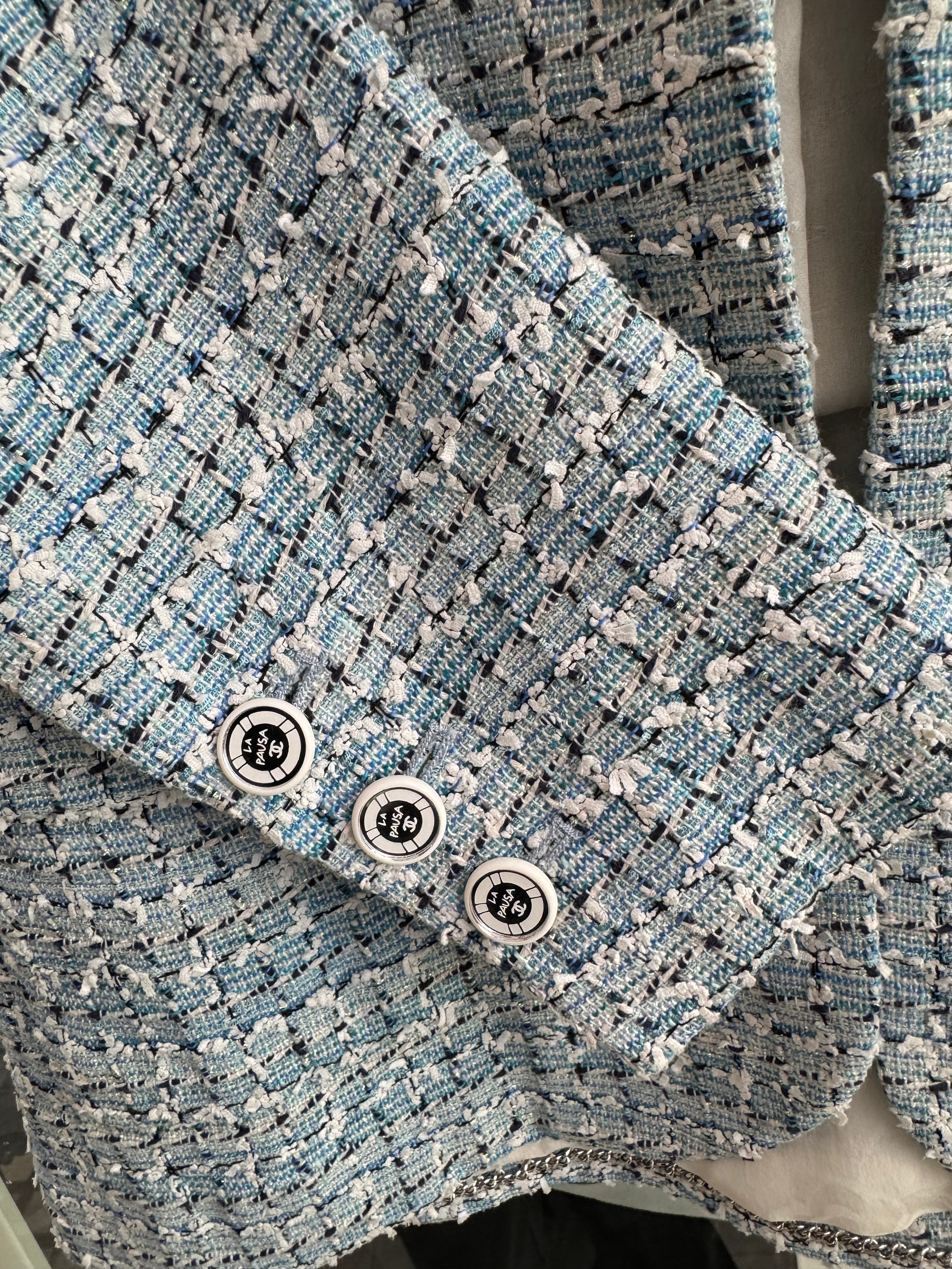 Chanel - Tweedjacke Gr.38 Kollektion La Pausa