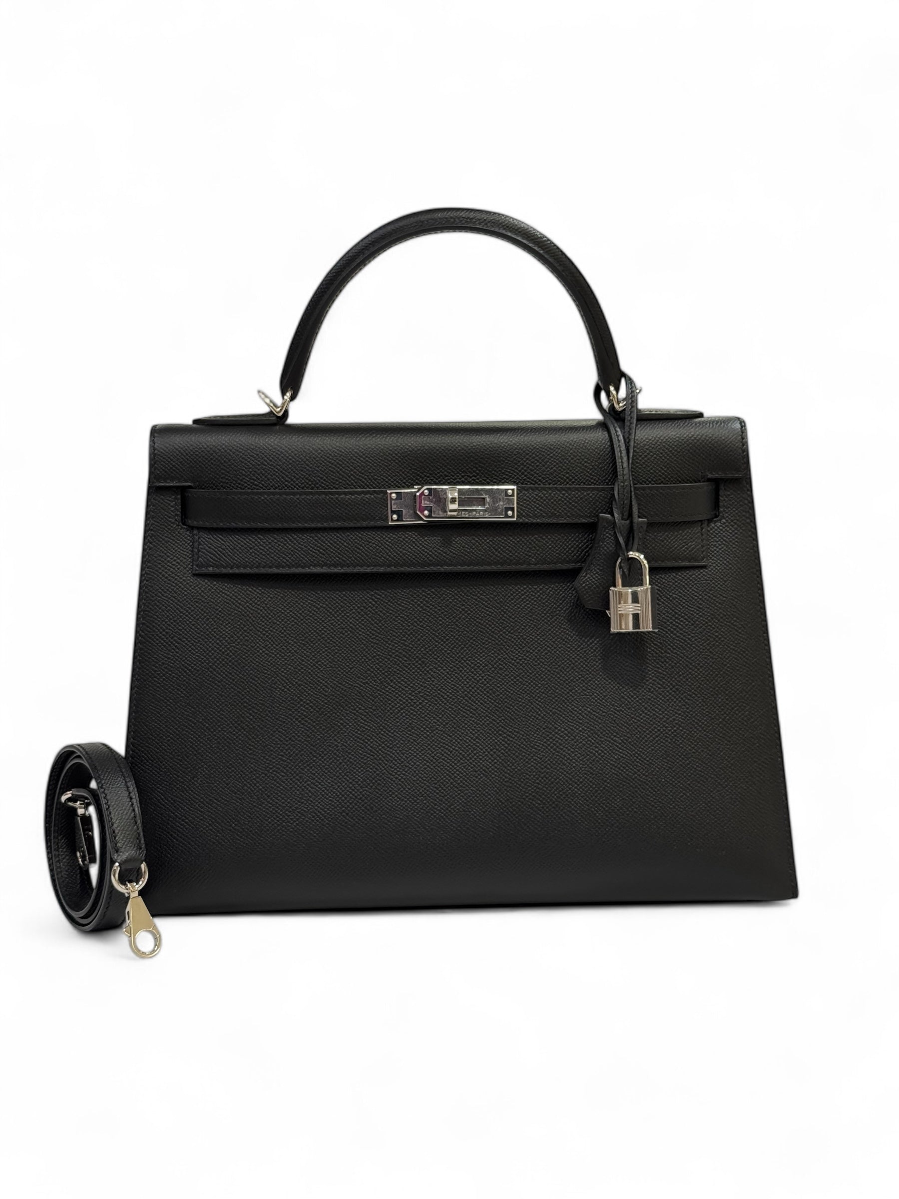 Hermès - Sac Kelly II sellier 32 epsom