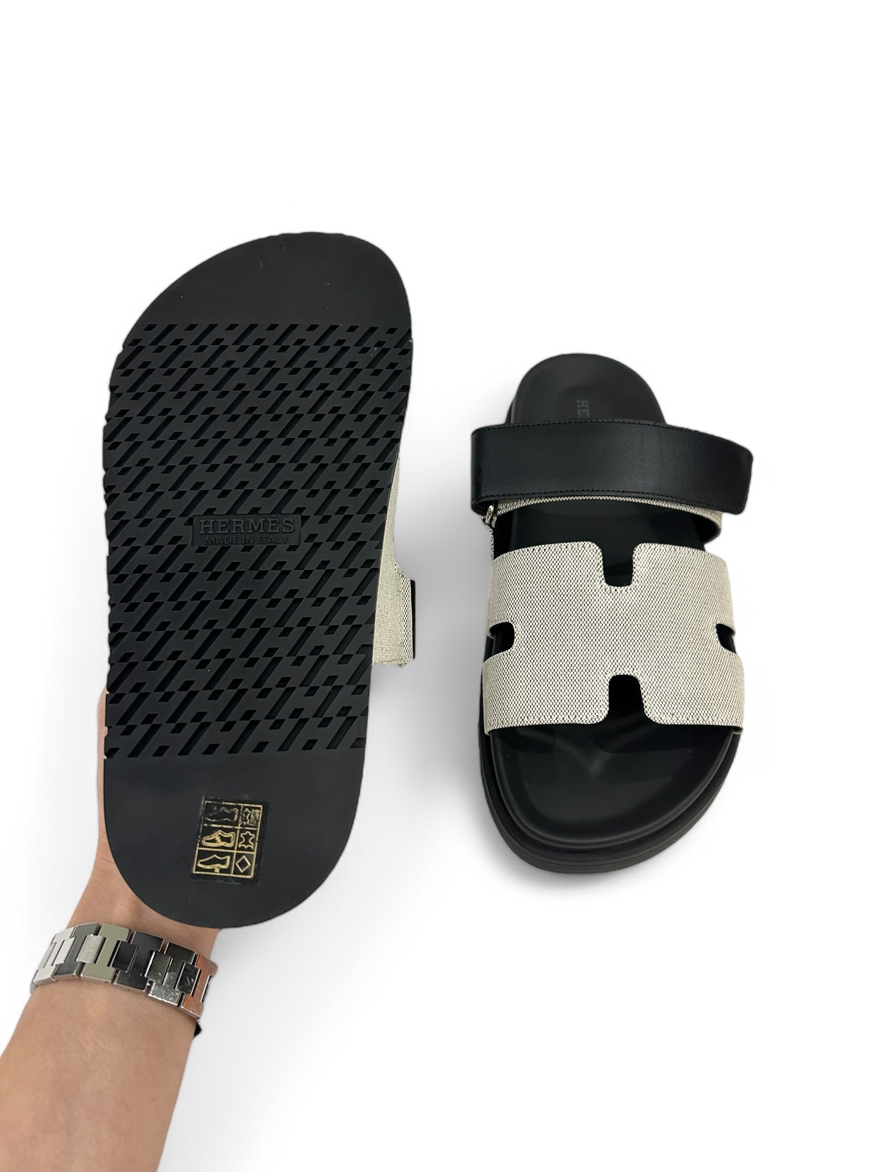 Hermès - Sandales Chypre t.39