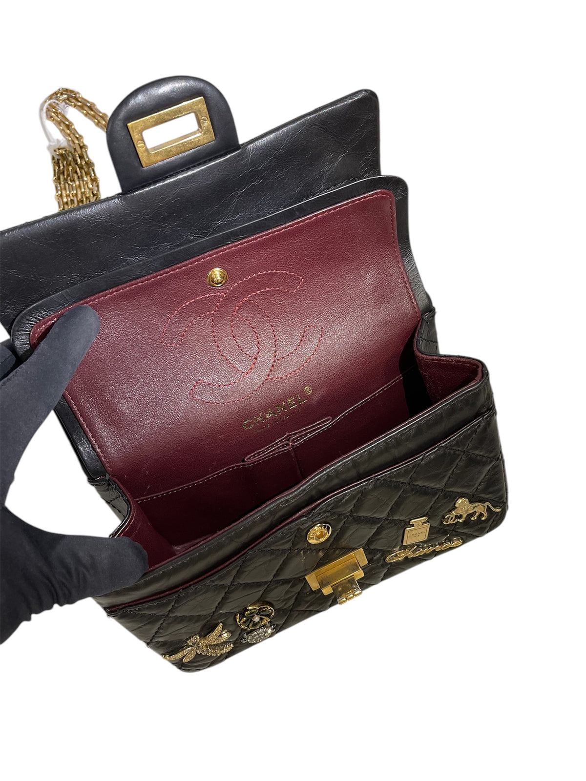 Chanel - Sac Mini rechteckig 2.55 limitierte Auflage Charms