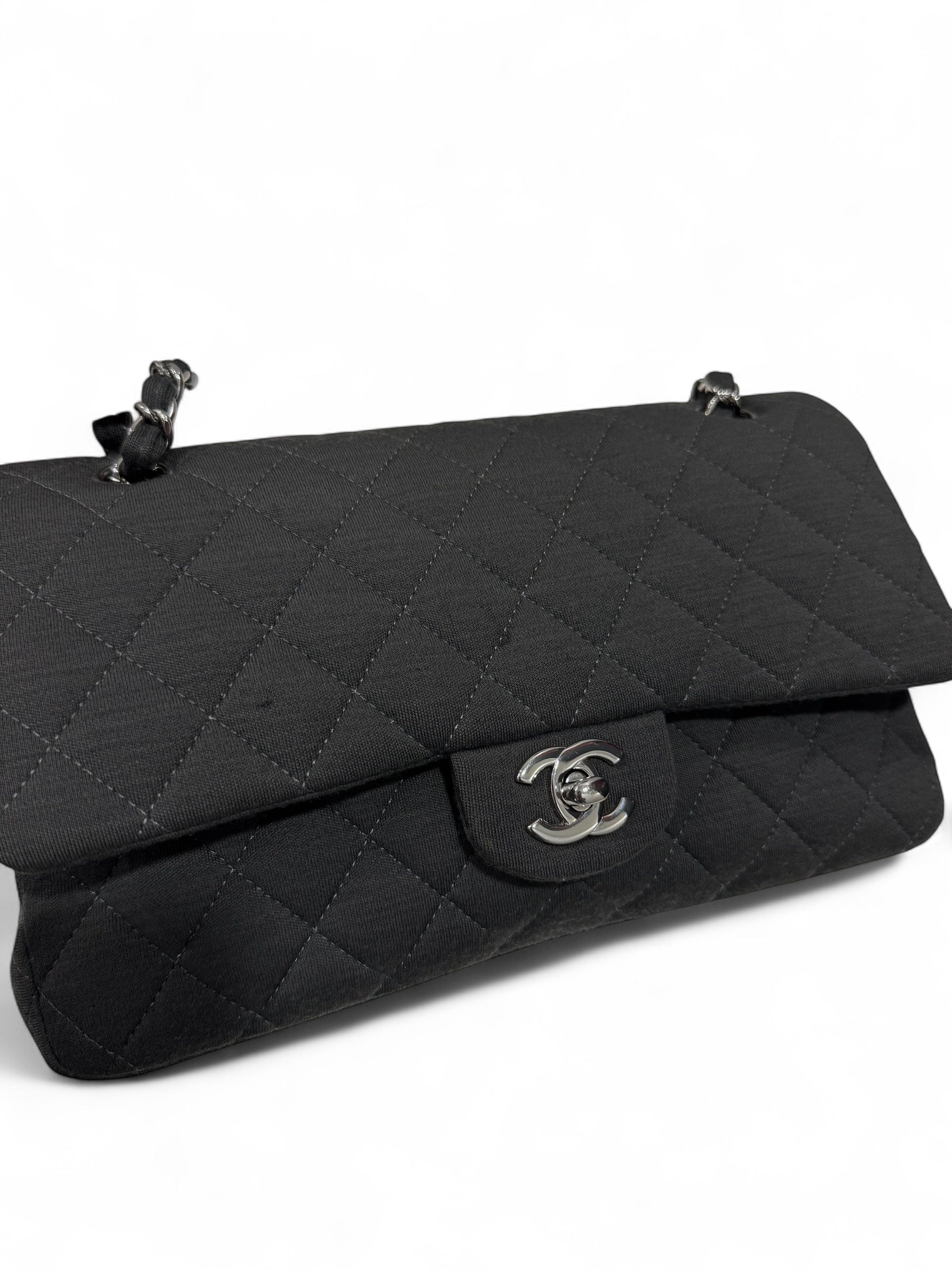 Chanel - Sac Timeless 25 en Jersey