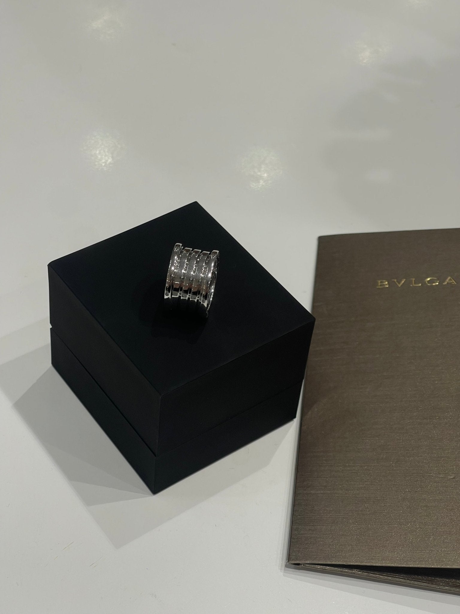Bulgari - Bague B.zéro 1 Or blanc - Les Folies d&