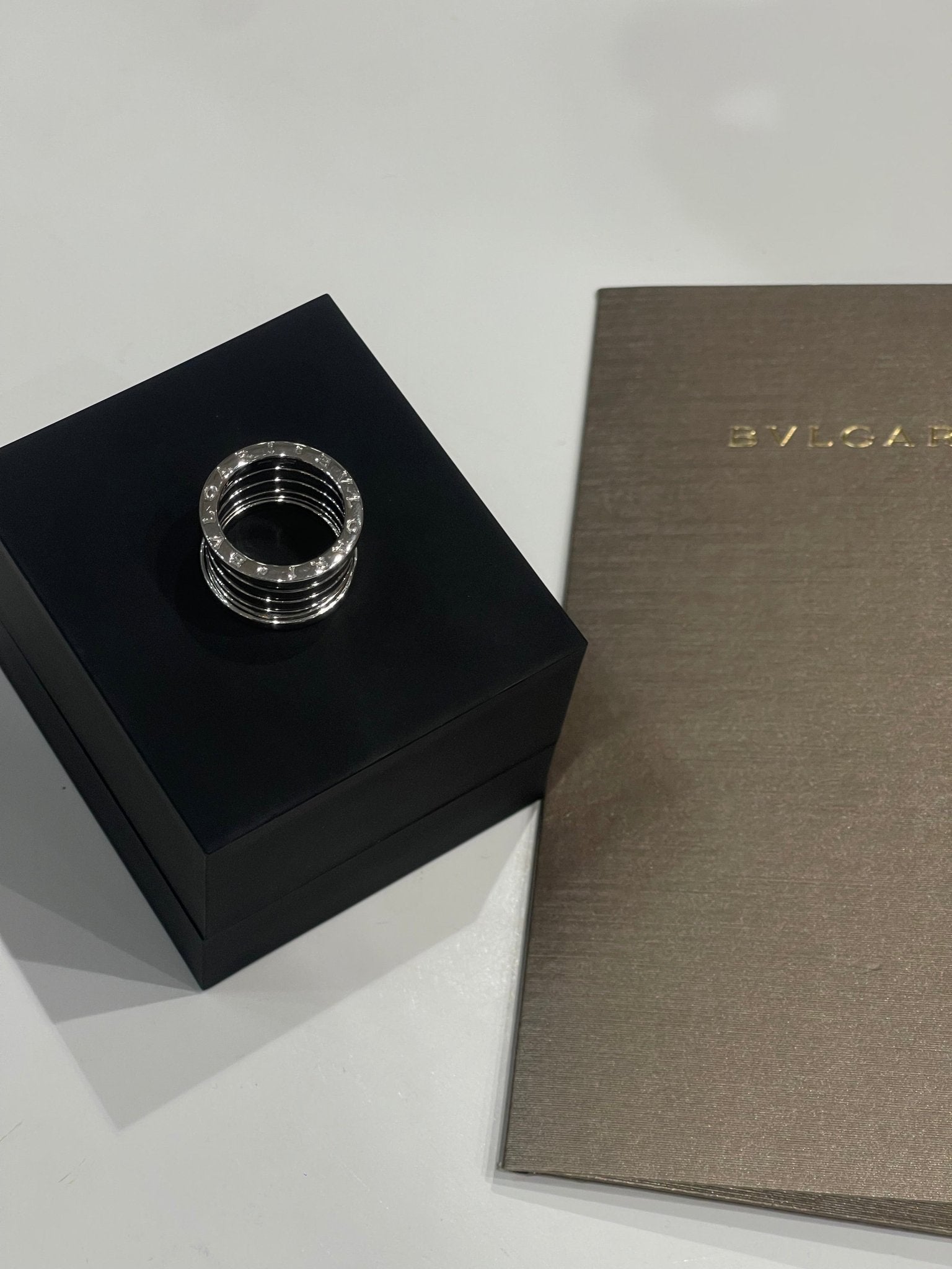 Bulgari - Bague B.zéro 1 Or blanc - Les Folies d&