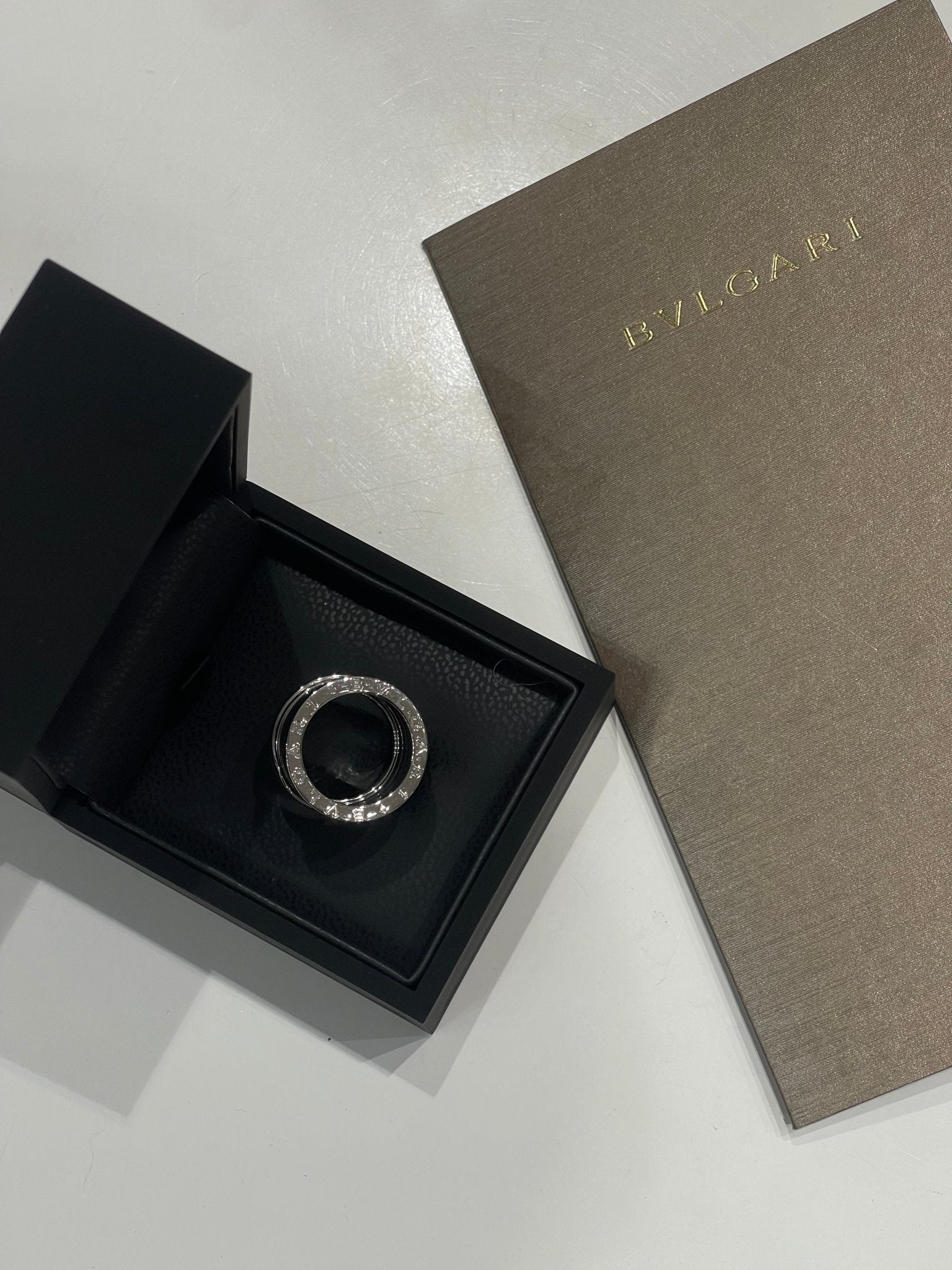 Bulgari - Bague B.zéro 1 Or blanc - Les Folies d&