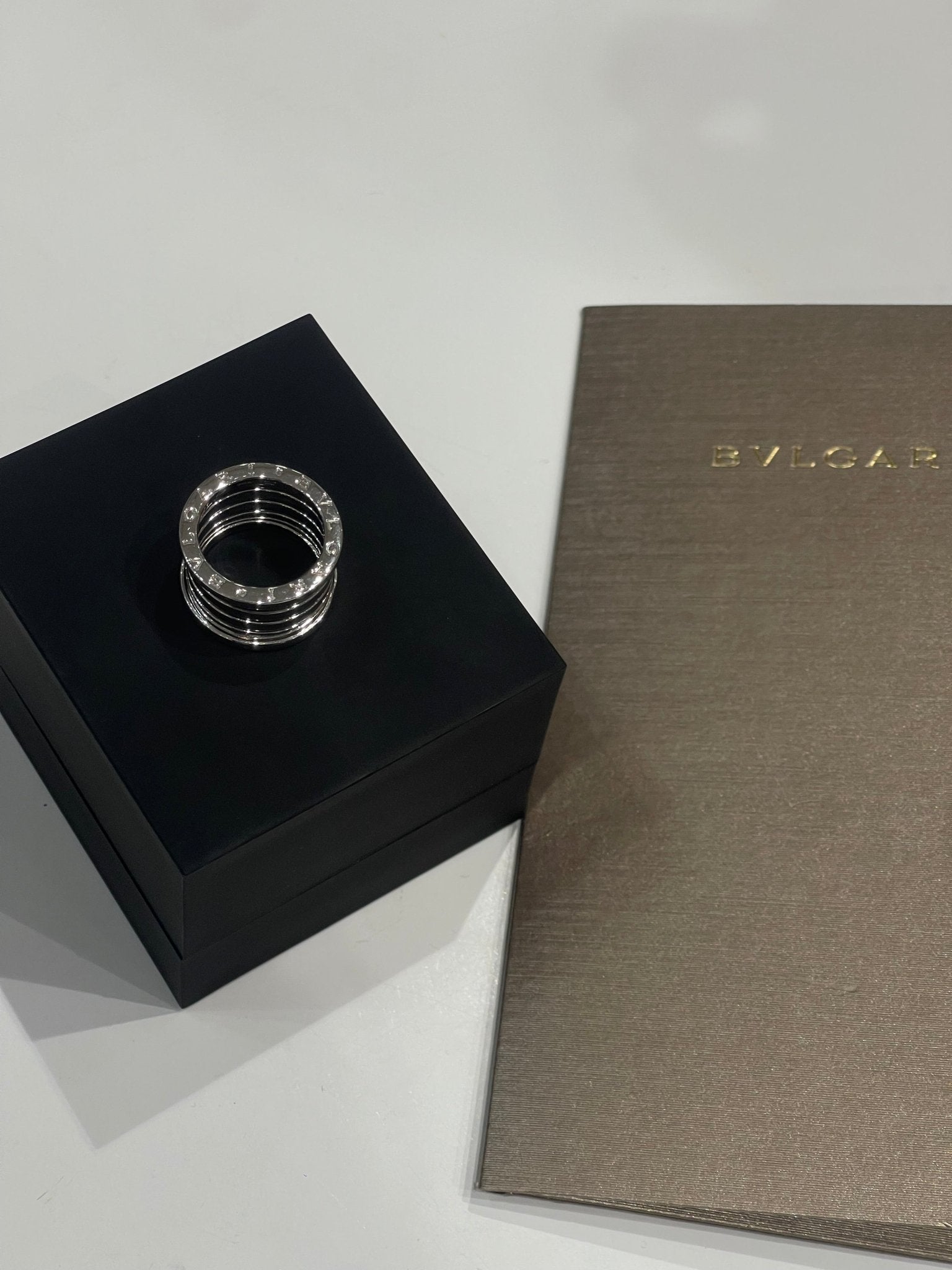 Bulgari - Bague B.zéro 1 Or blanc - Les Folies d&