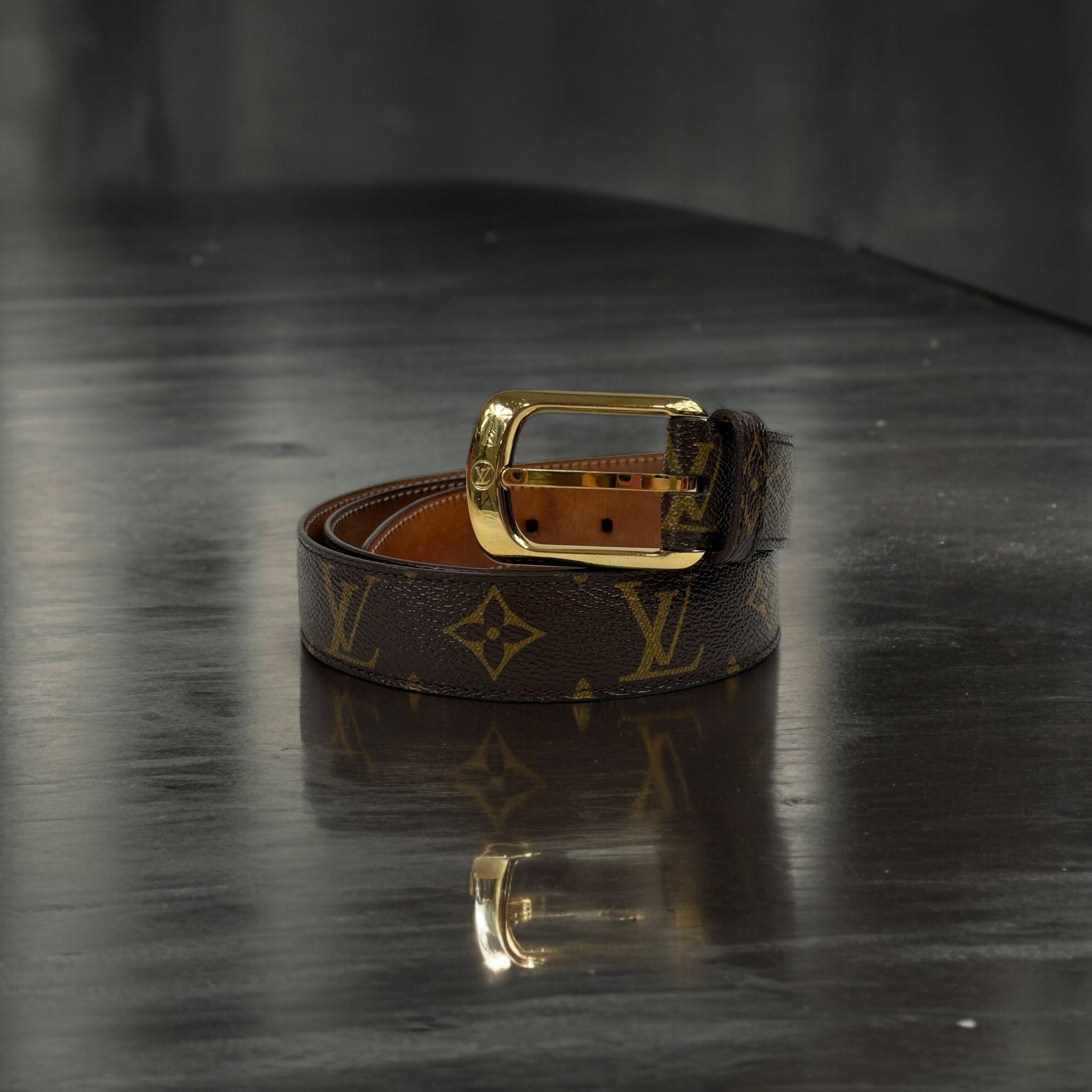 Louis Vuitton - Ceinture classique T.90 - Les Folies d&