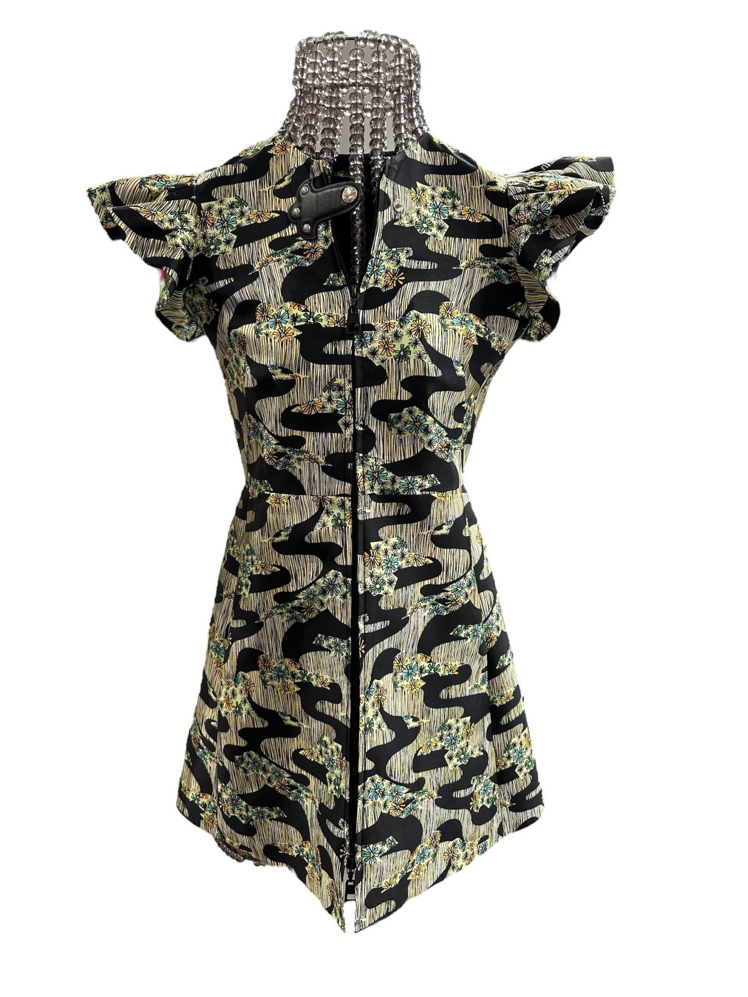 Louis Vuitton Robe Vert S - Les Folies d&