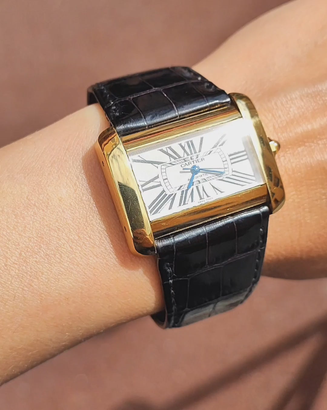 Cartier - Montre Tank Divan XL
