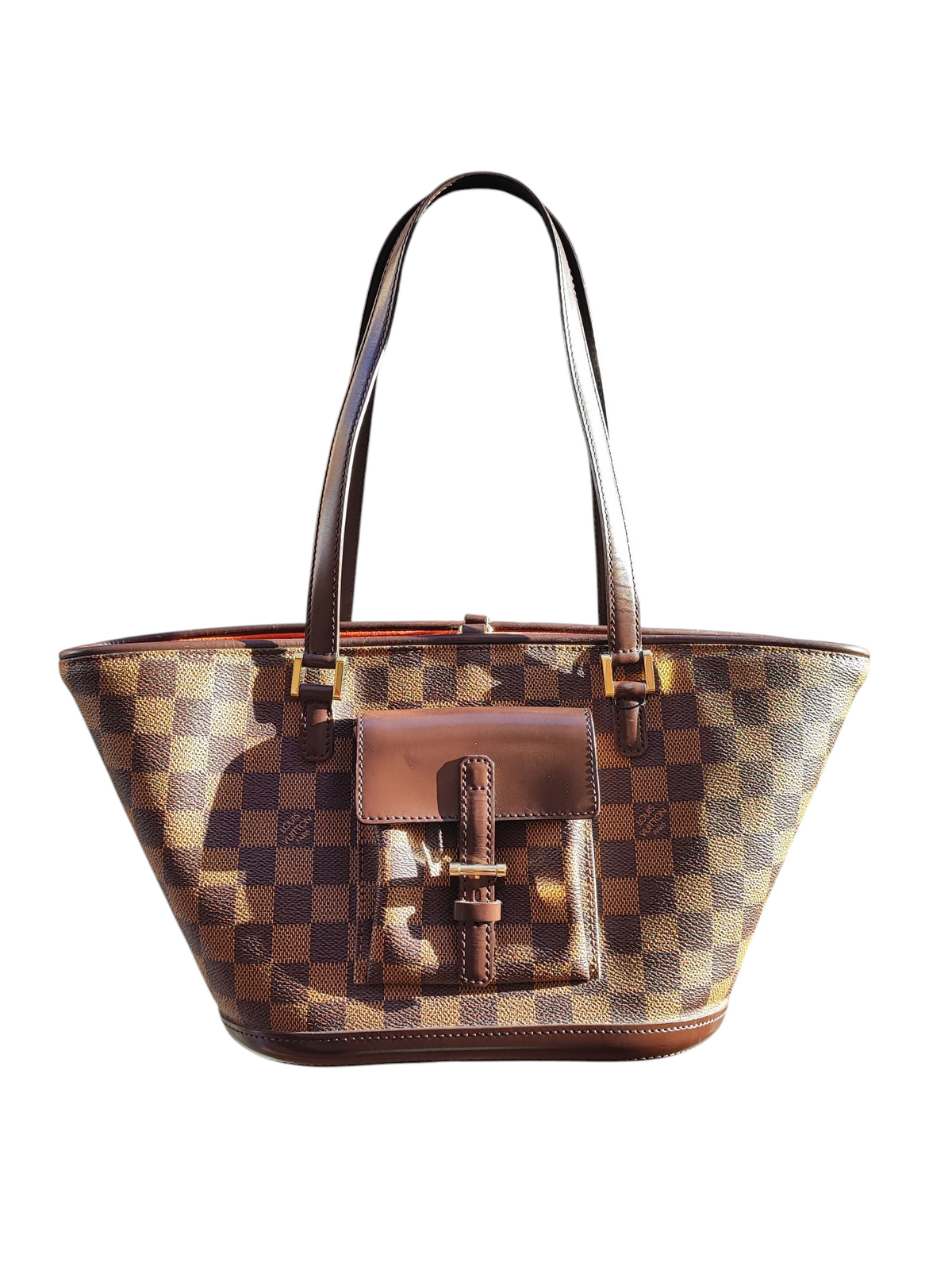 Louis Vuitton - Sac Manosque monogramme marron