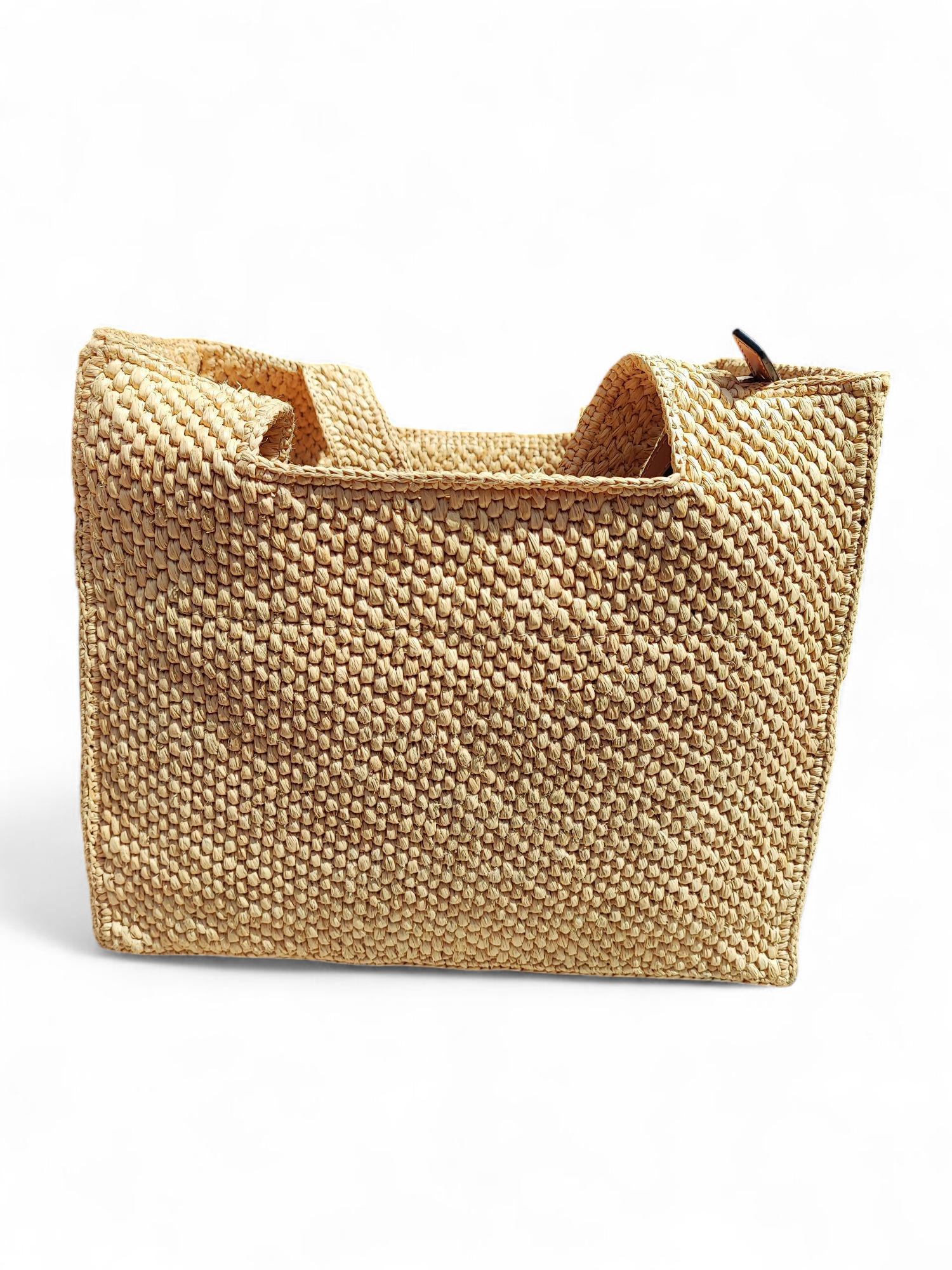 Loewe - Sac Font Tote moyen en raphia