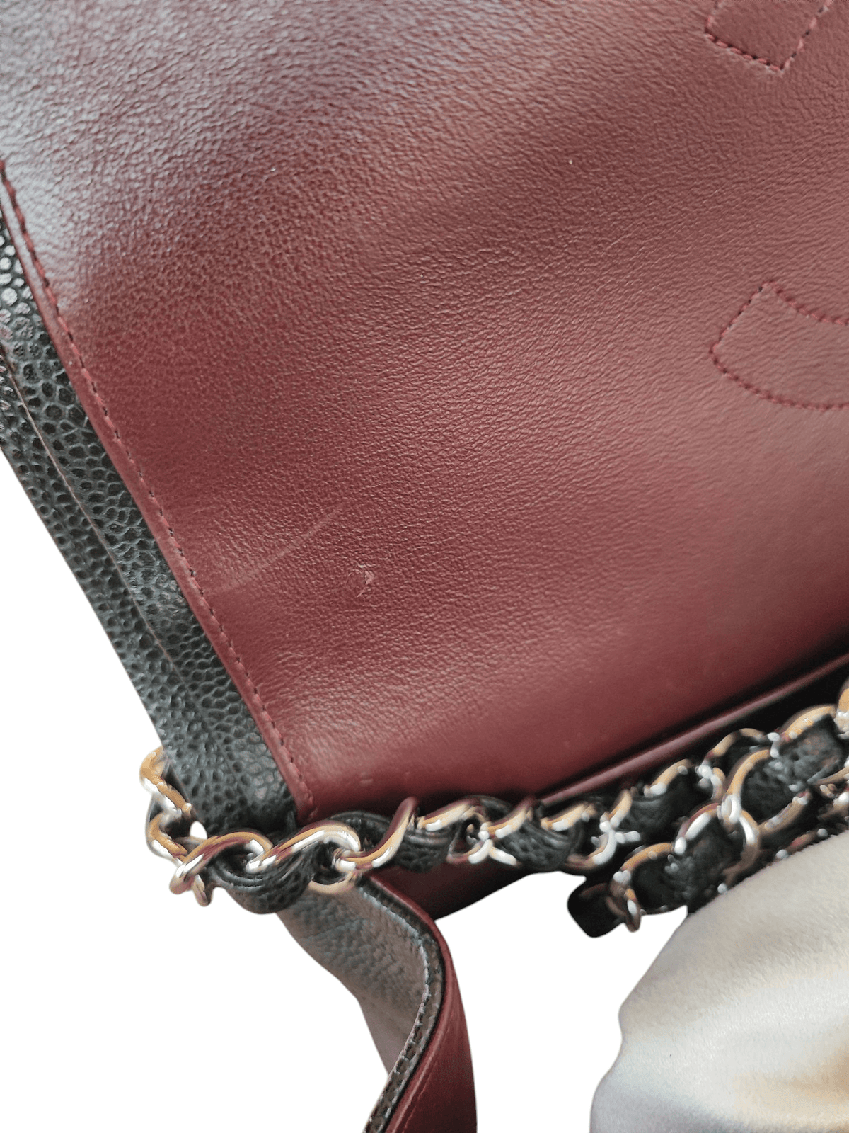 Chanel - Sac Timeless Jumbo Caviar noir