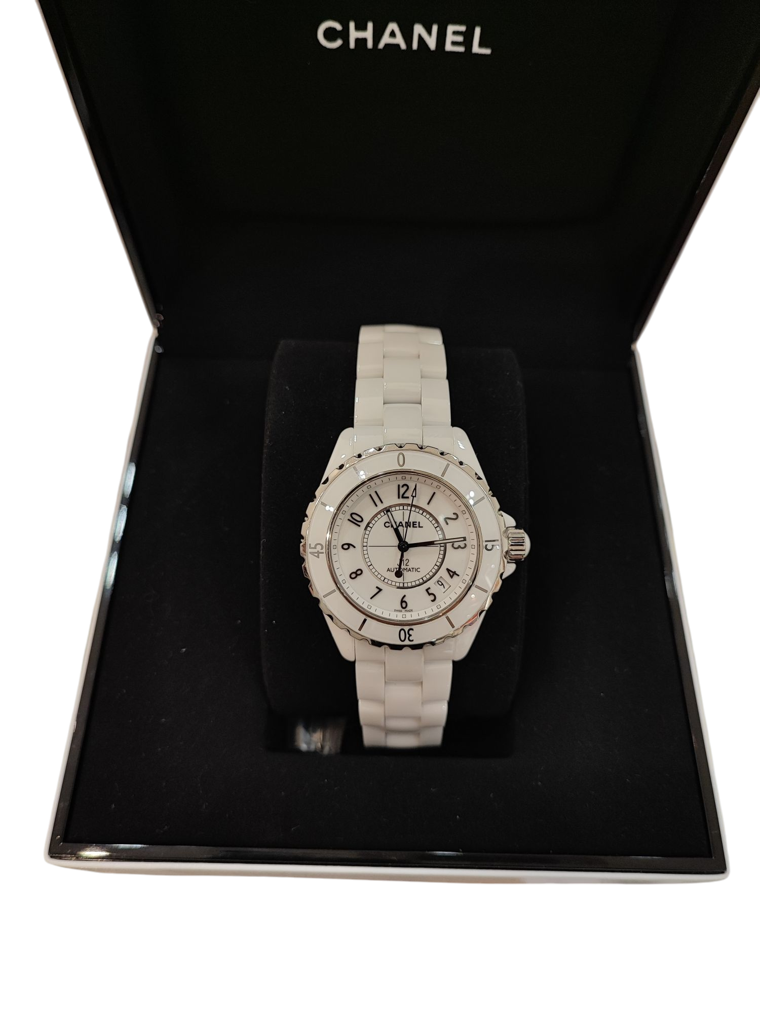 Chanel - Montre J12 blanche céramique