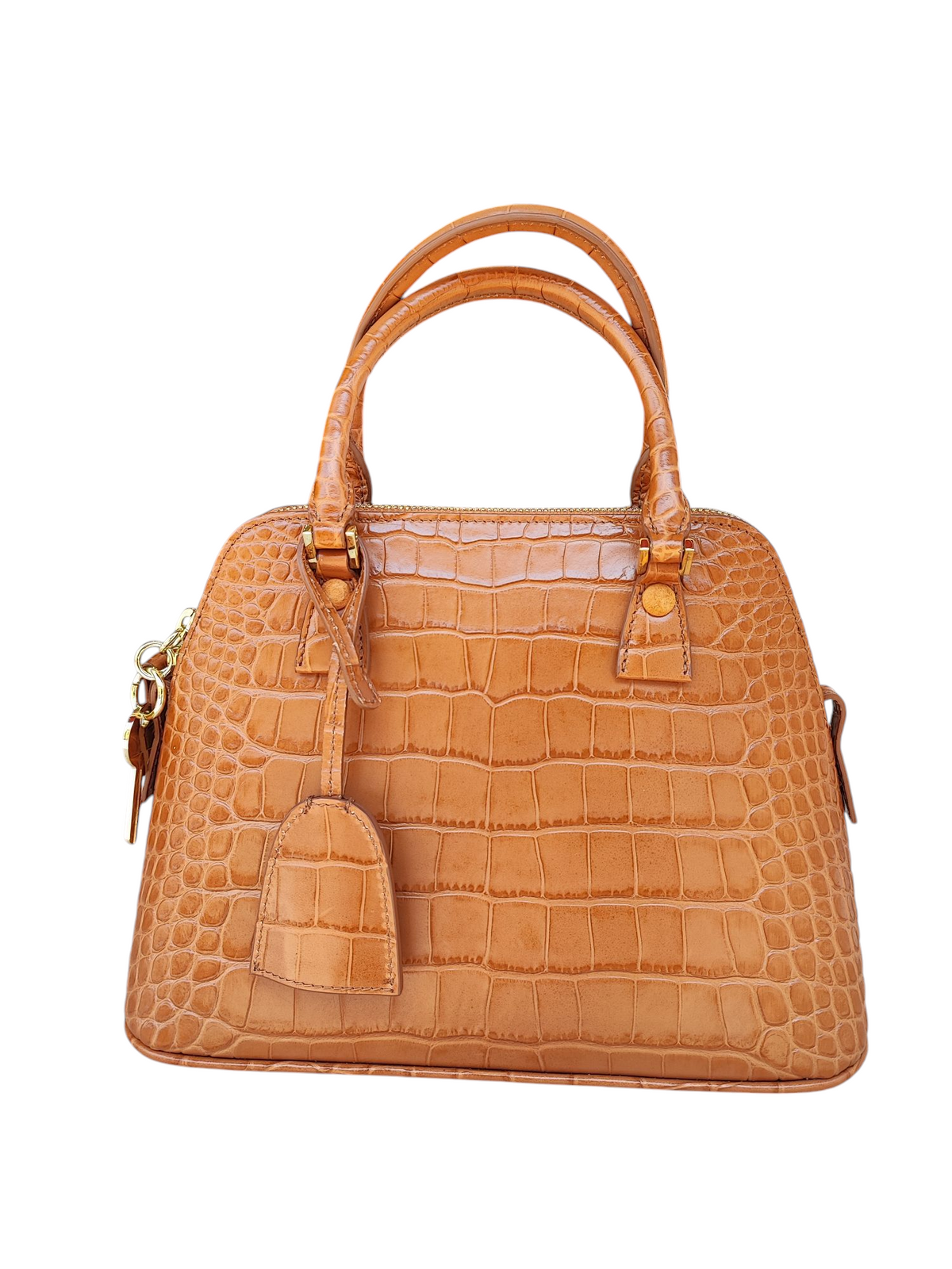 Maison Margiela - Sac 5AC embossé marron
