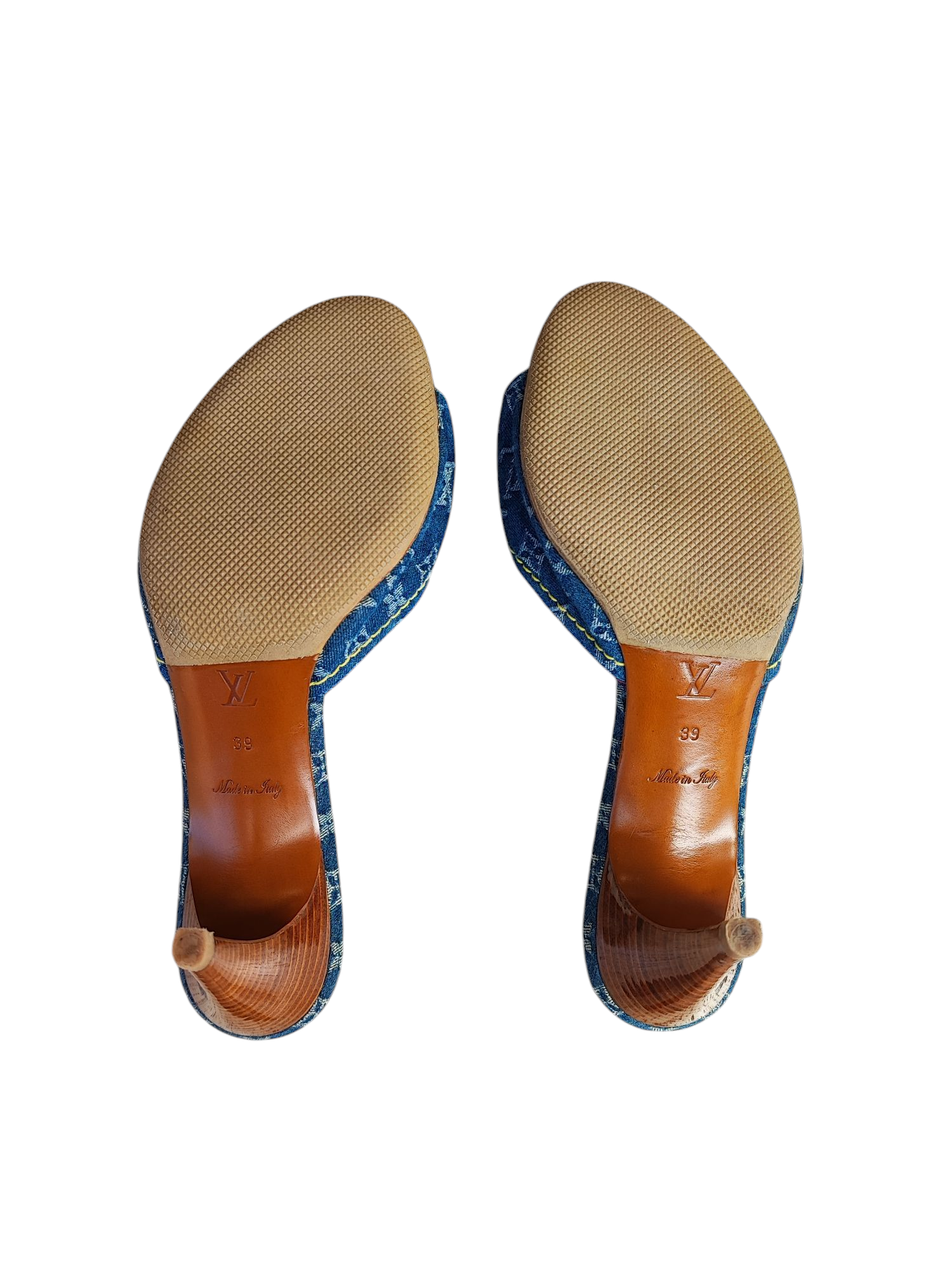 Louis Vuitton - Mules à talon T39