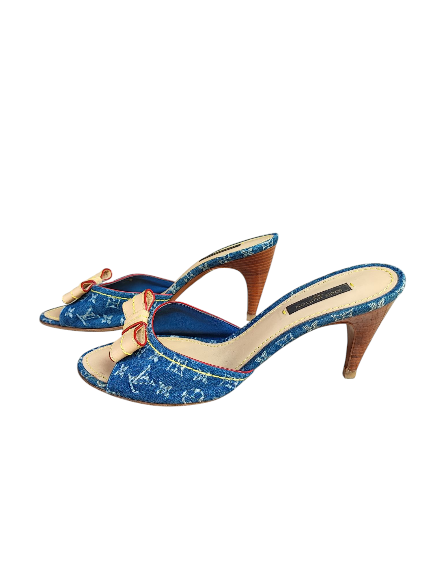 Louis Vuitton - Mules à talon T39