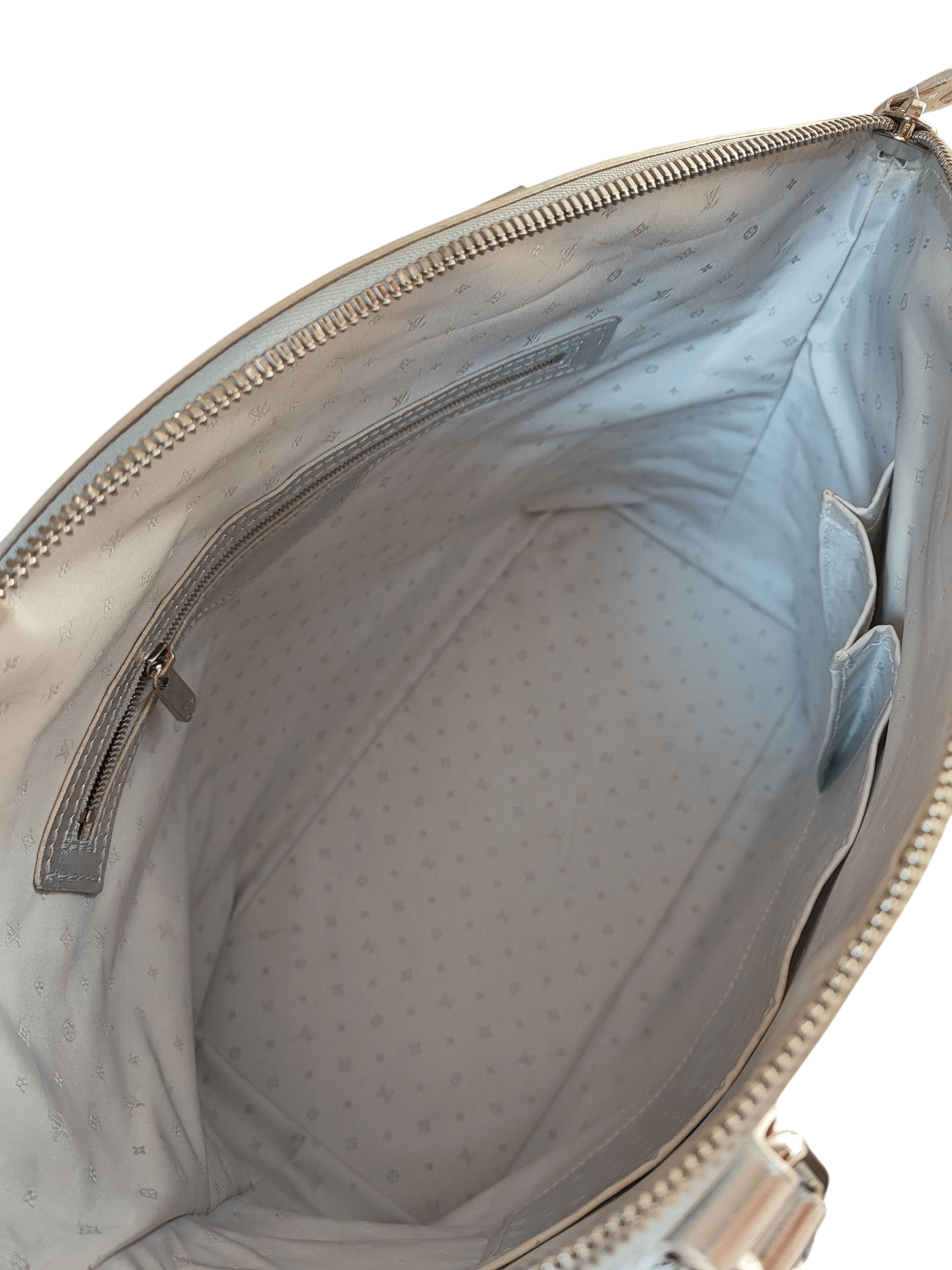 Louis Vuitton - Sac Suhali Lockit argenté
