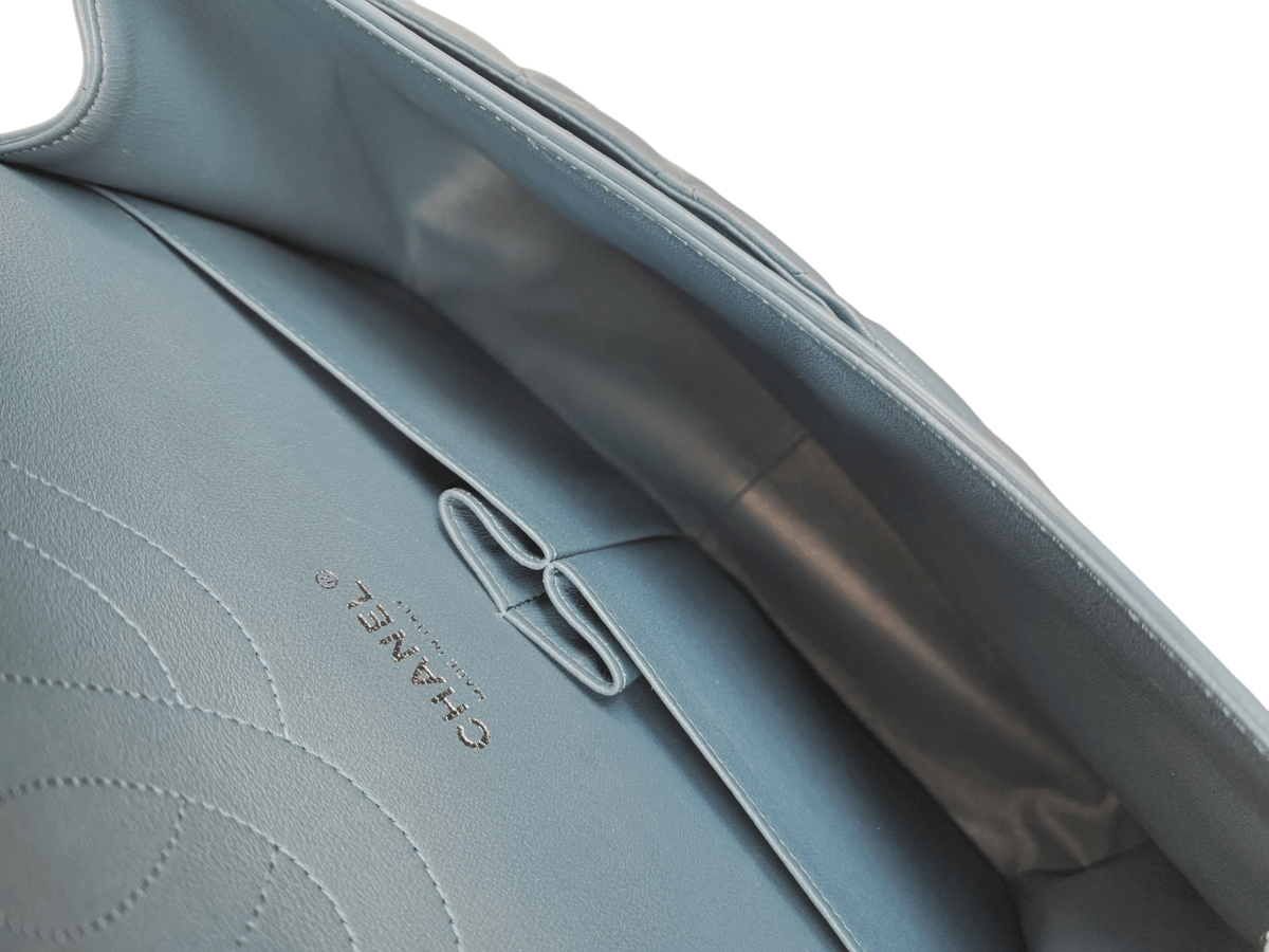 Chanel - Sac Timeless Jumbo Bleu