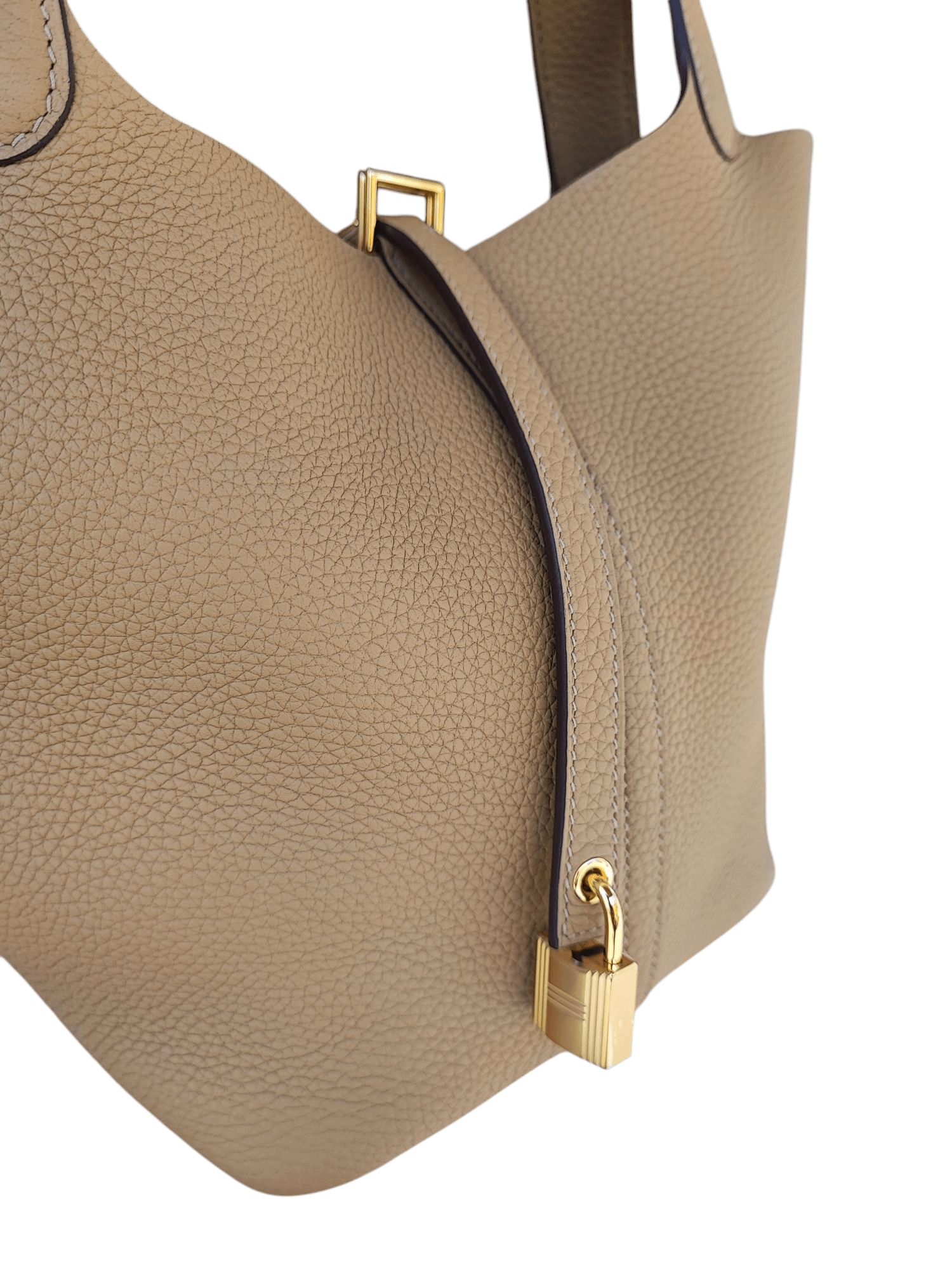 Hermès - Sac Picotin 22 Biscuit