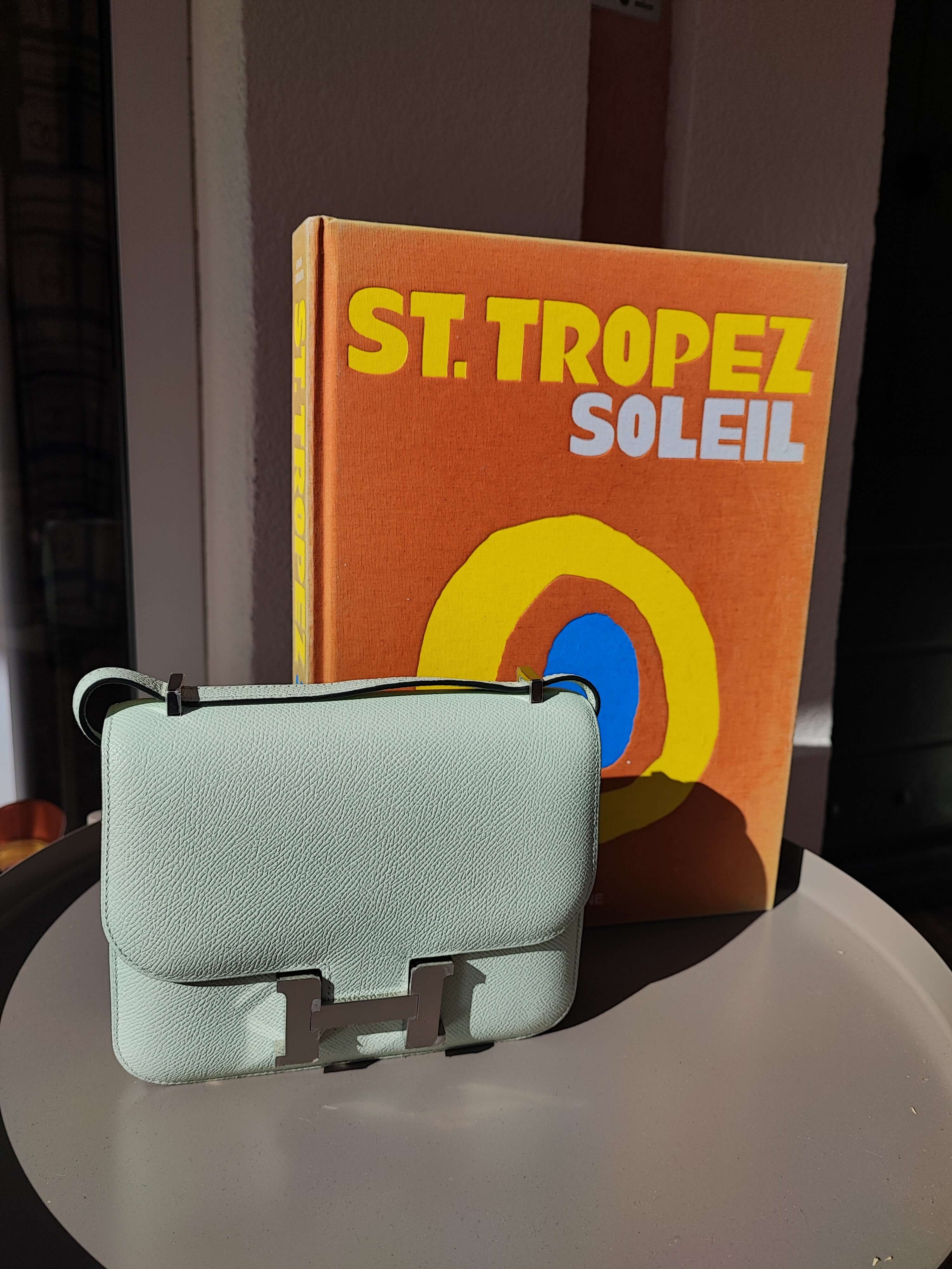 Hermès - Sac Constance vert Fizz