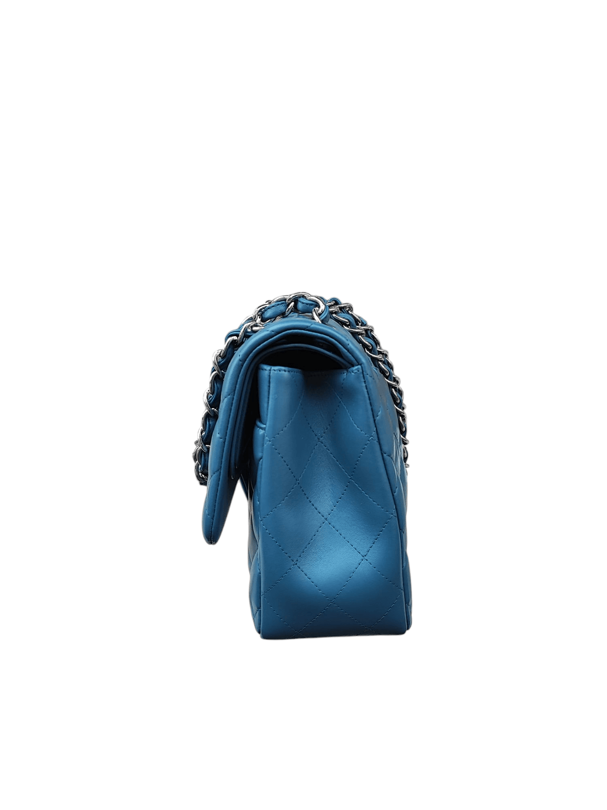 Chanel - Sac Timeless Jumbo Bleu
