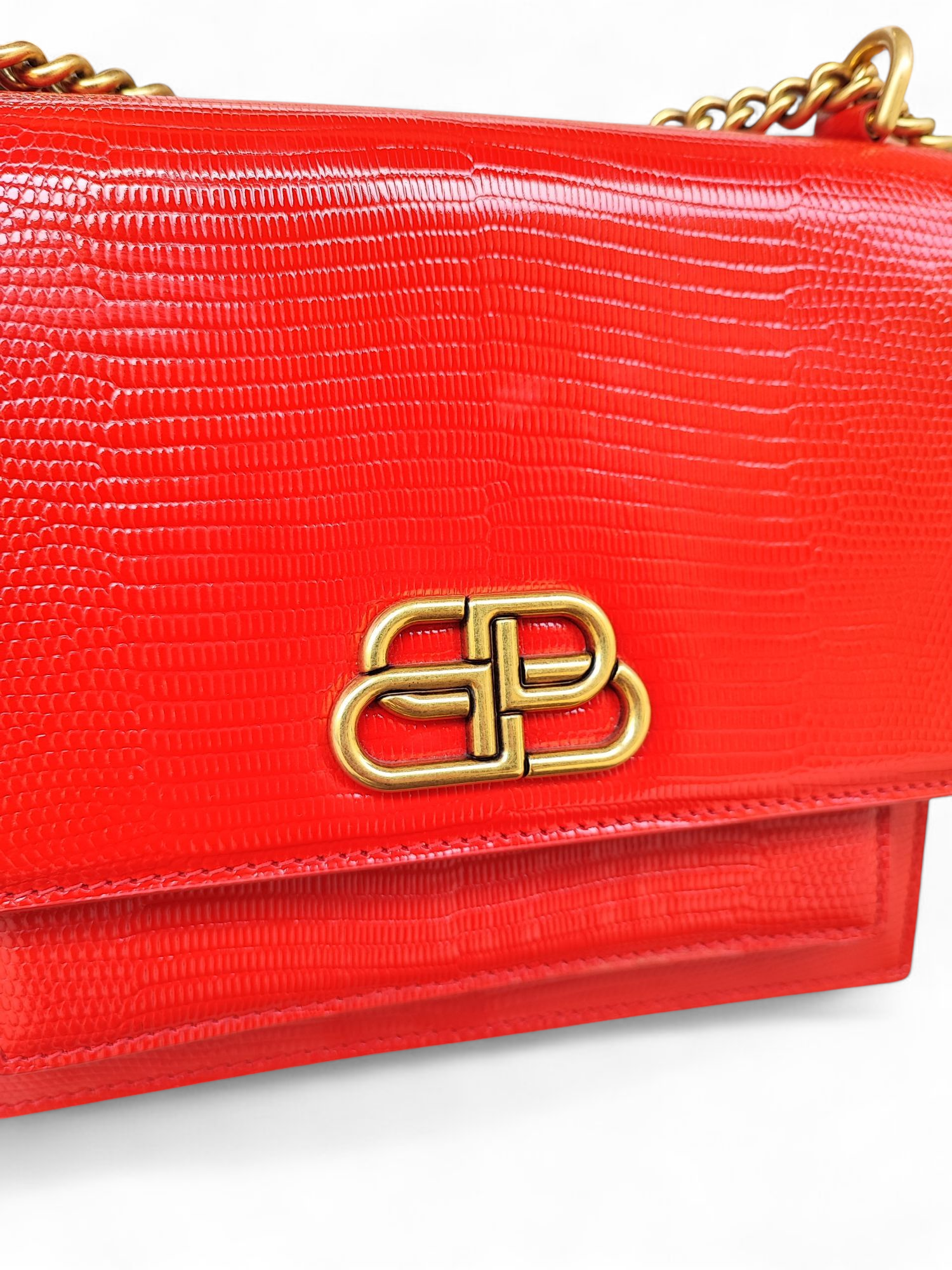 Balenciaga - Borsa Sharp S rossa