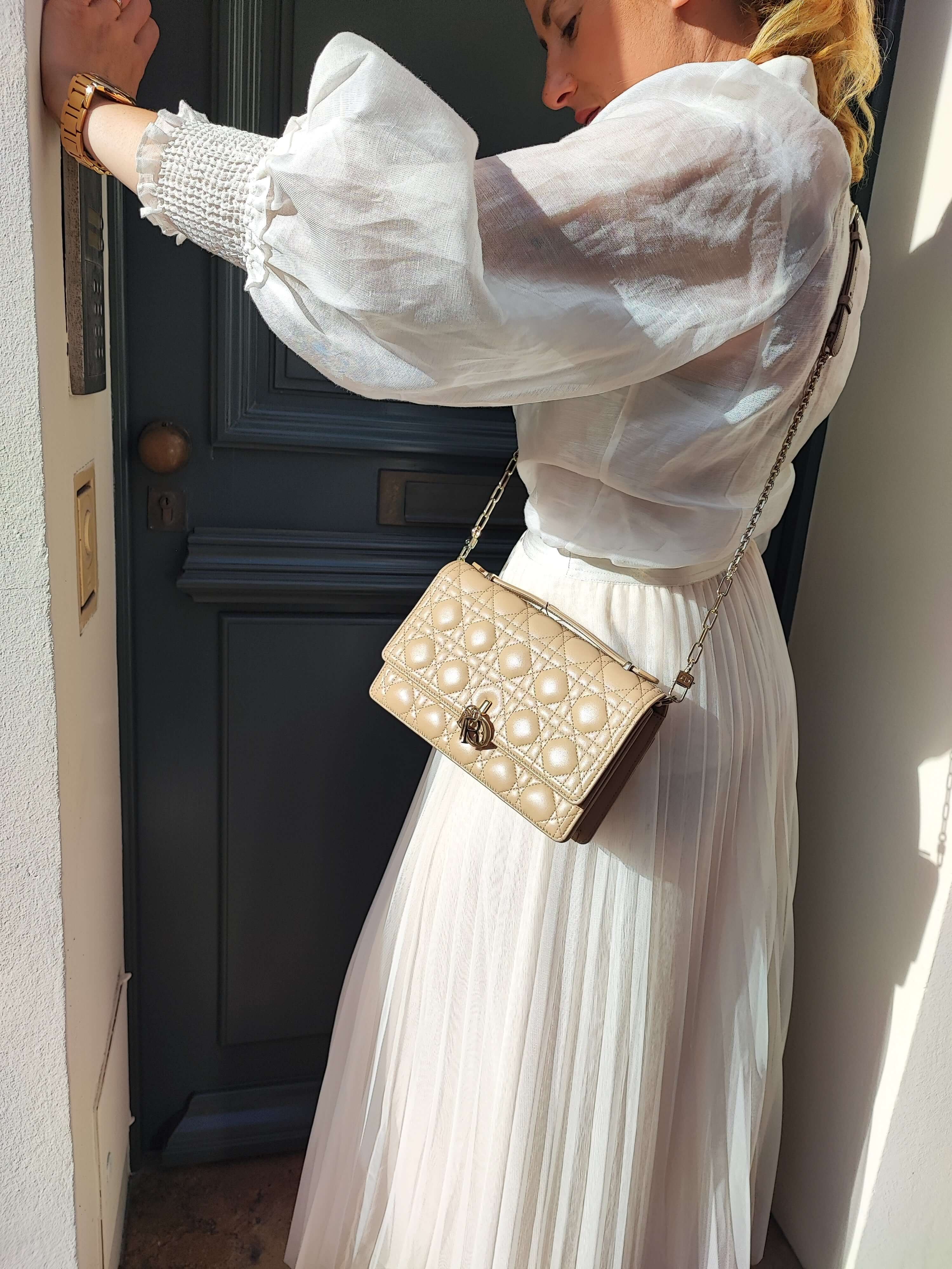 Dior - Borsa Top Handle beige