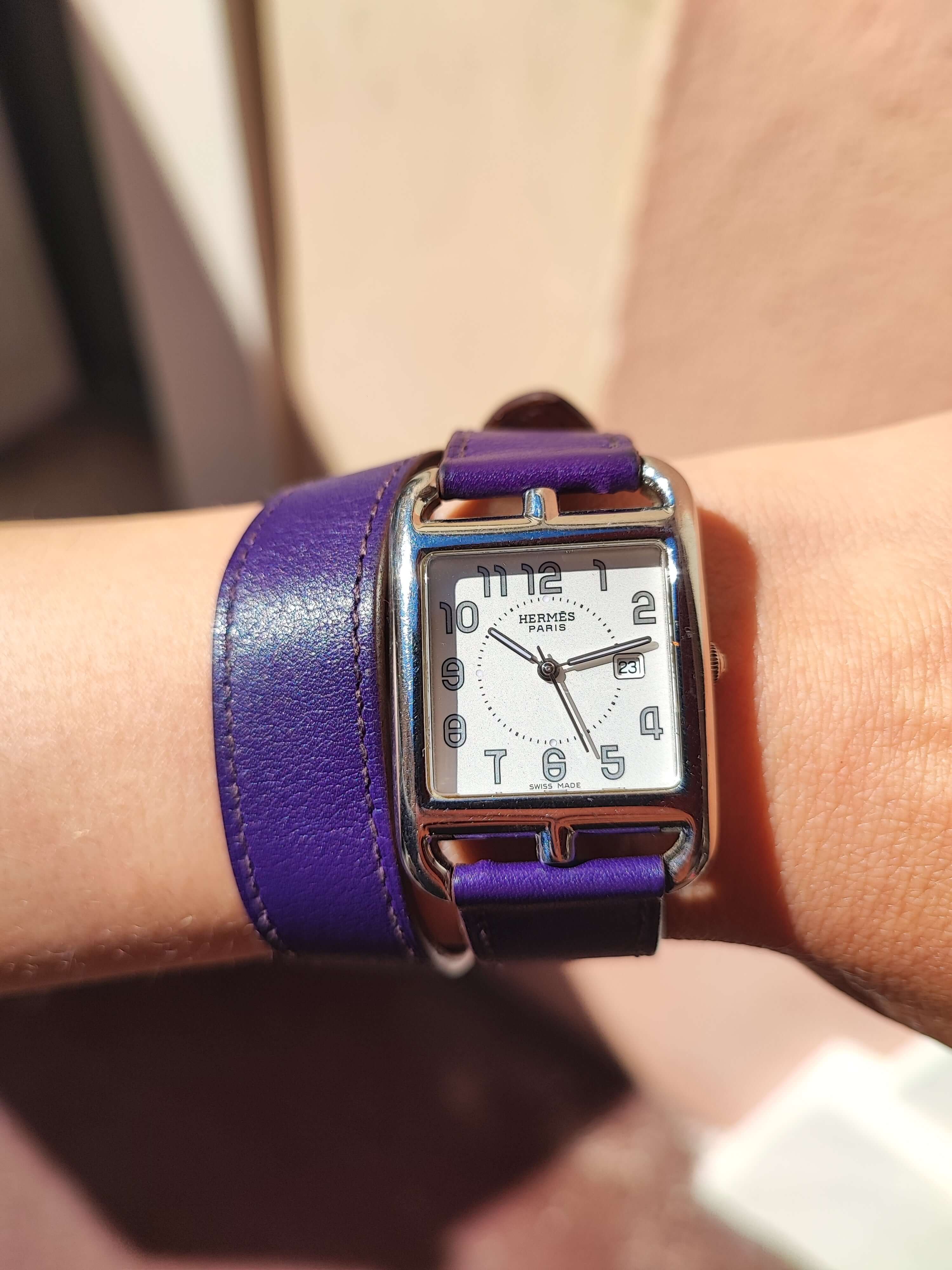 Hermès - Cape cod 37 mm Iris