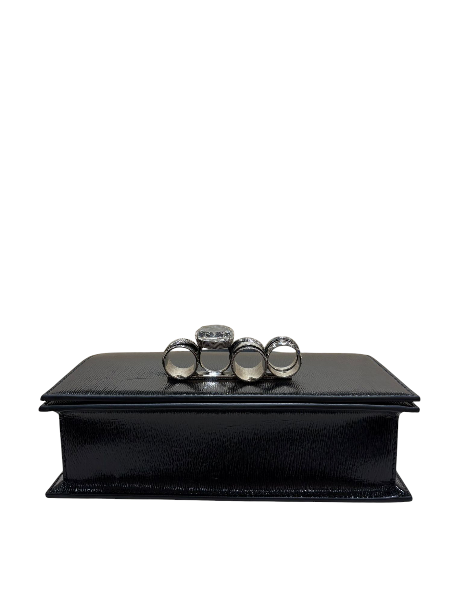 Alexander Mc Queen - Sac à poing américain noir