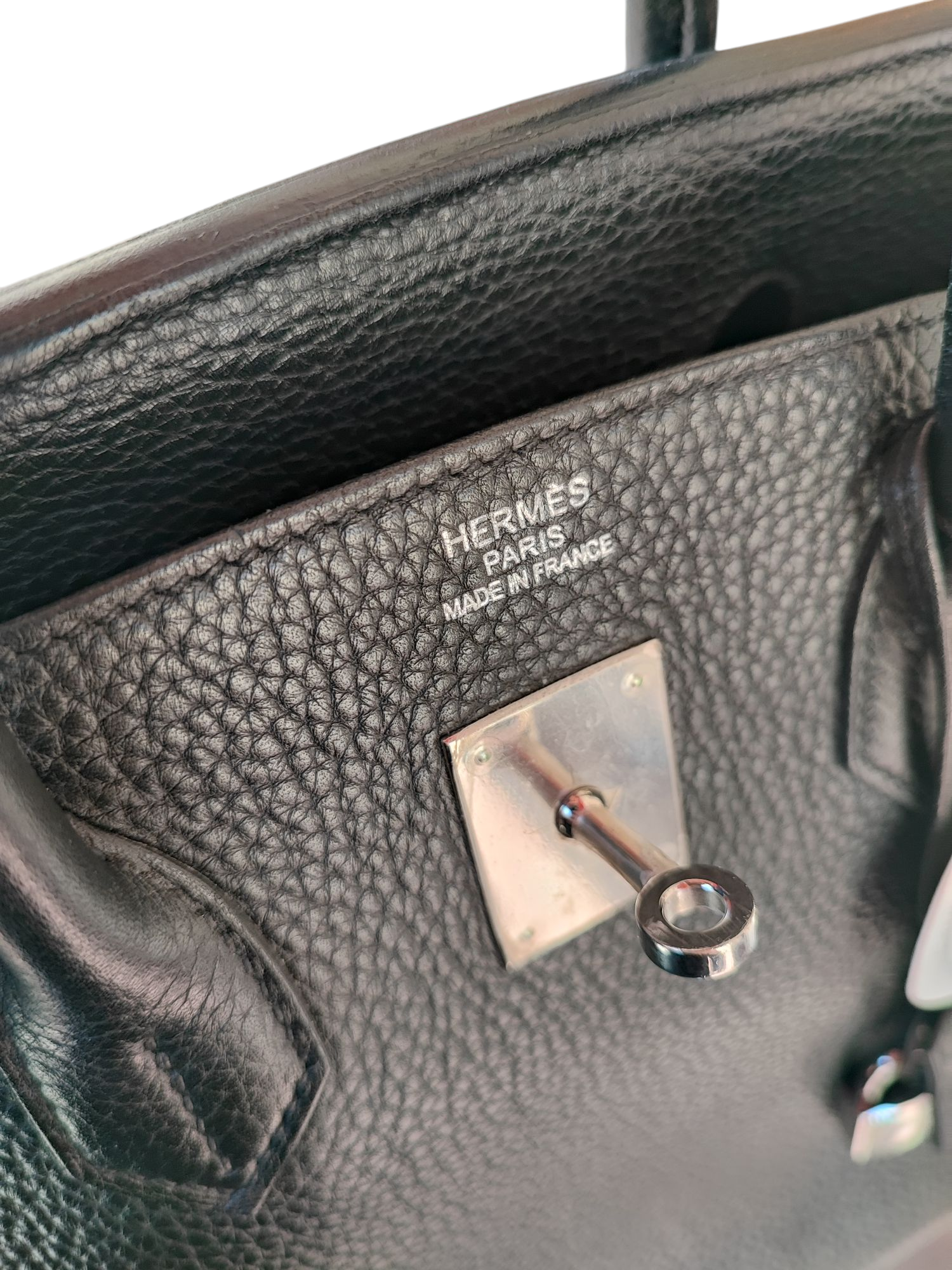 Hermès - Sac Birkin 35 noir cuir Togo