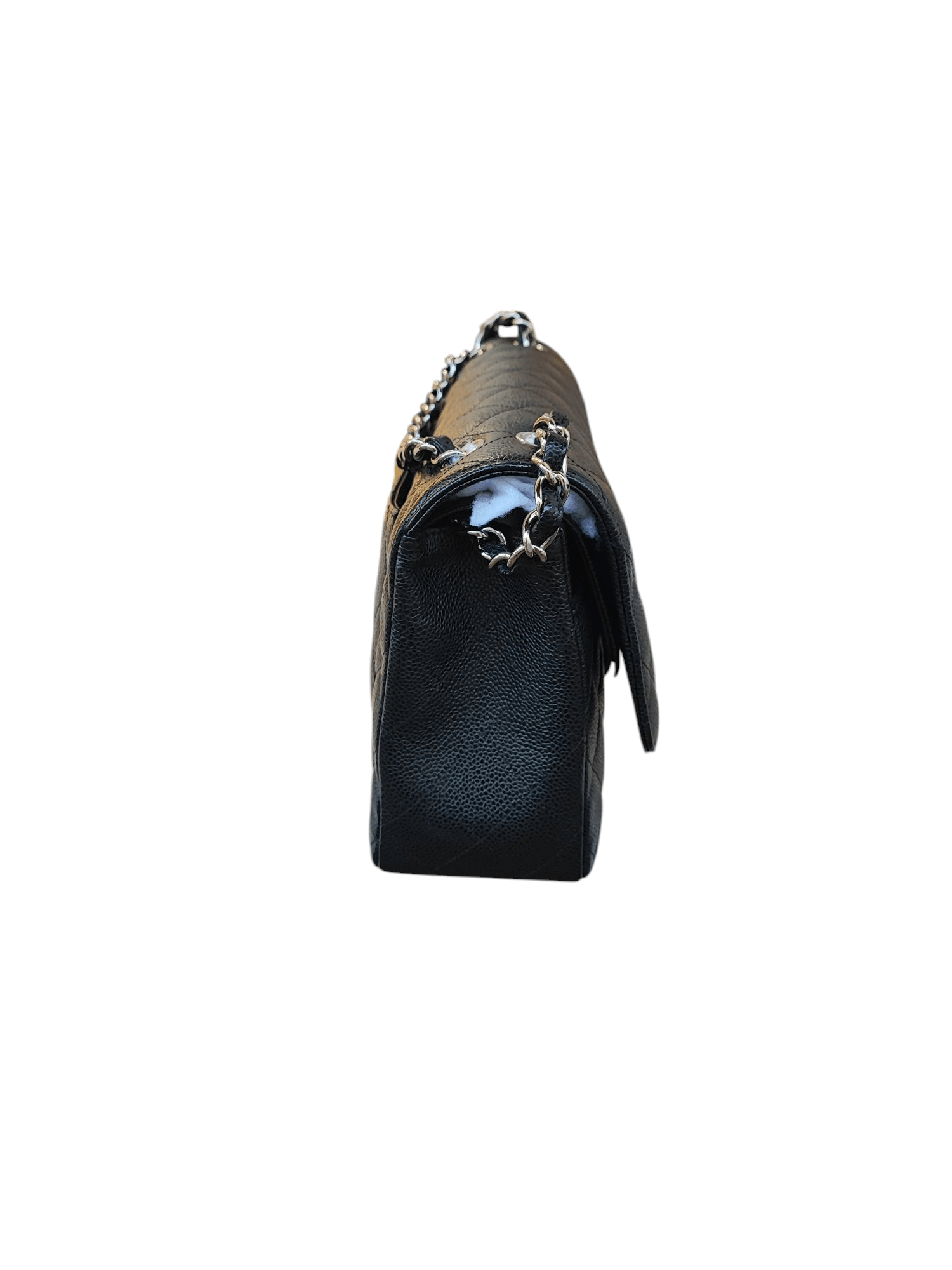 Chanel - Tasche Timeless Jumbo Caviar schwarz