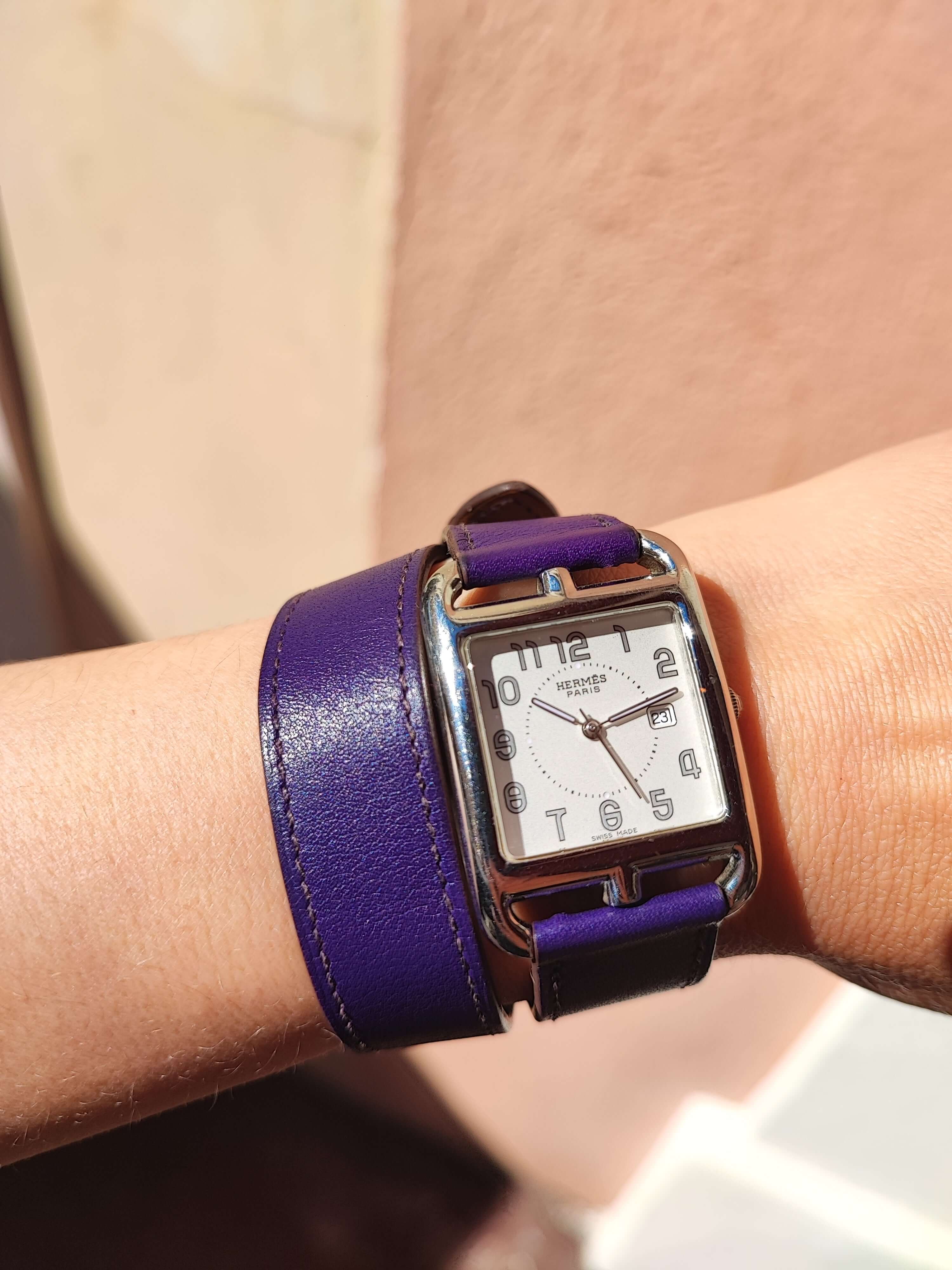 Hermès - Cape cod 37 mm Iris