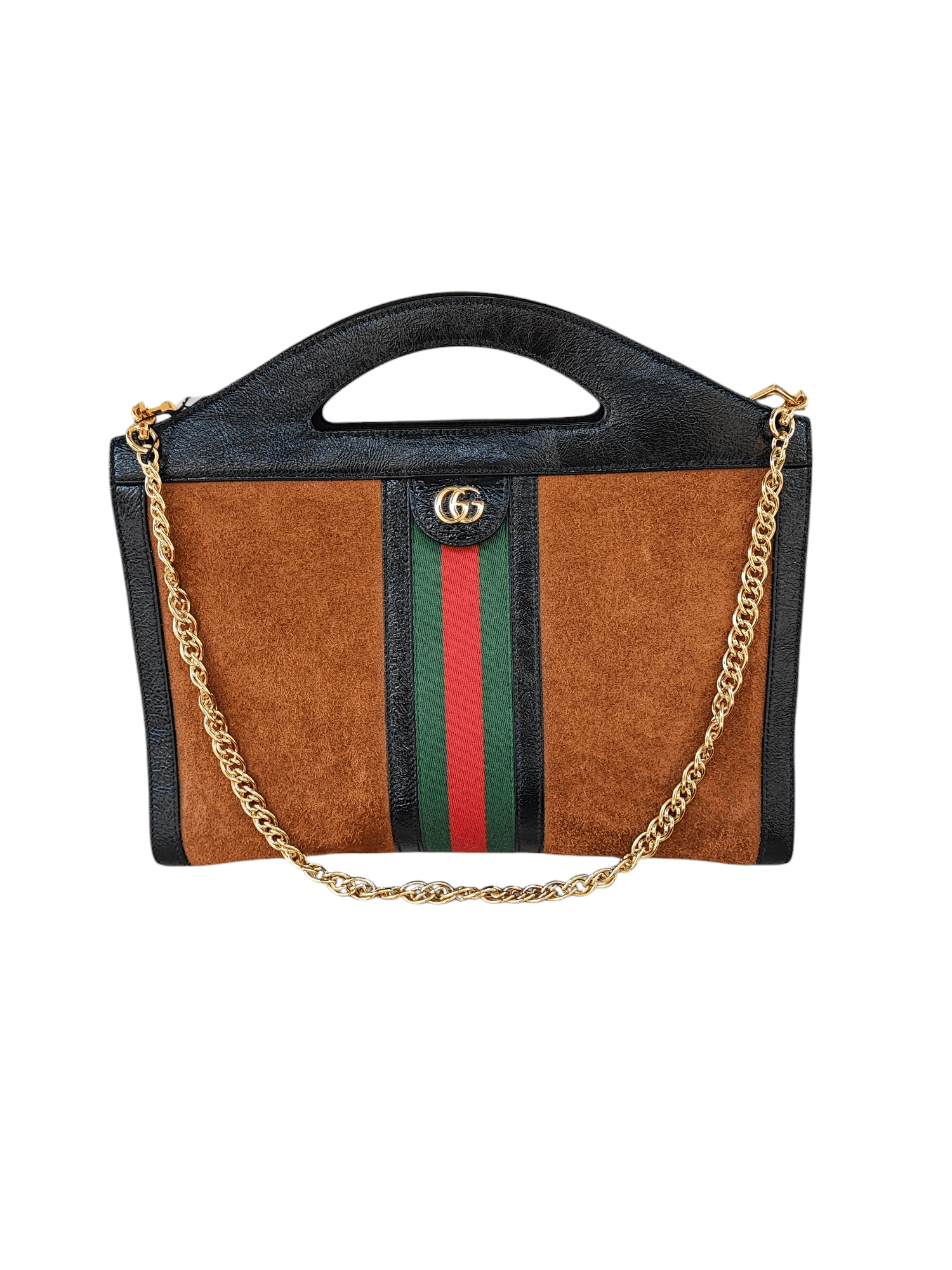 Gucci - Sac Ophidia suède et cuir
