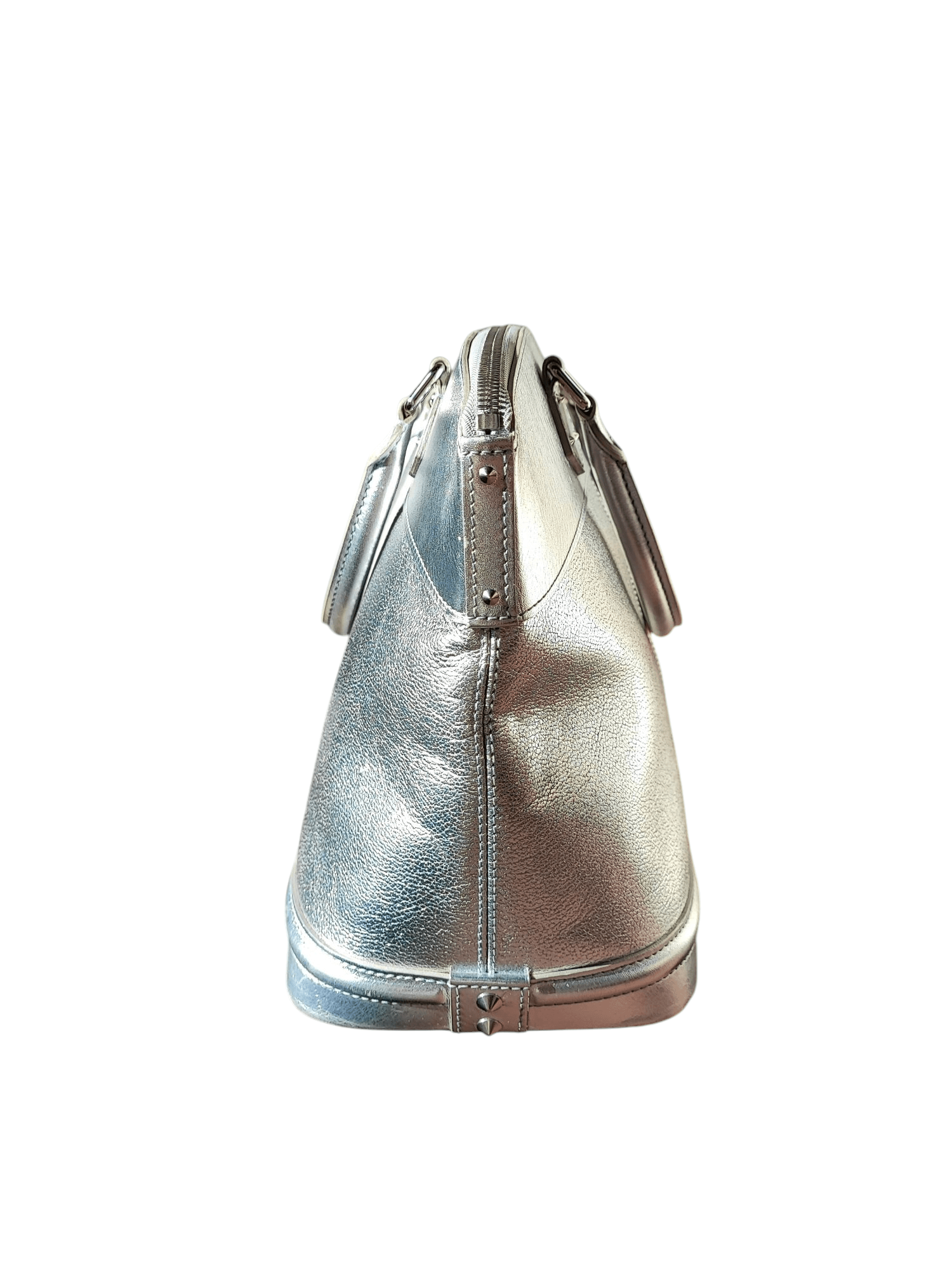 Louis Vuitton - Sac Suhali Lockit argenté