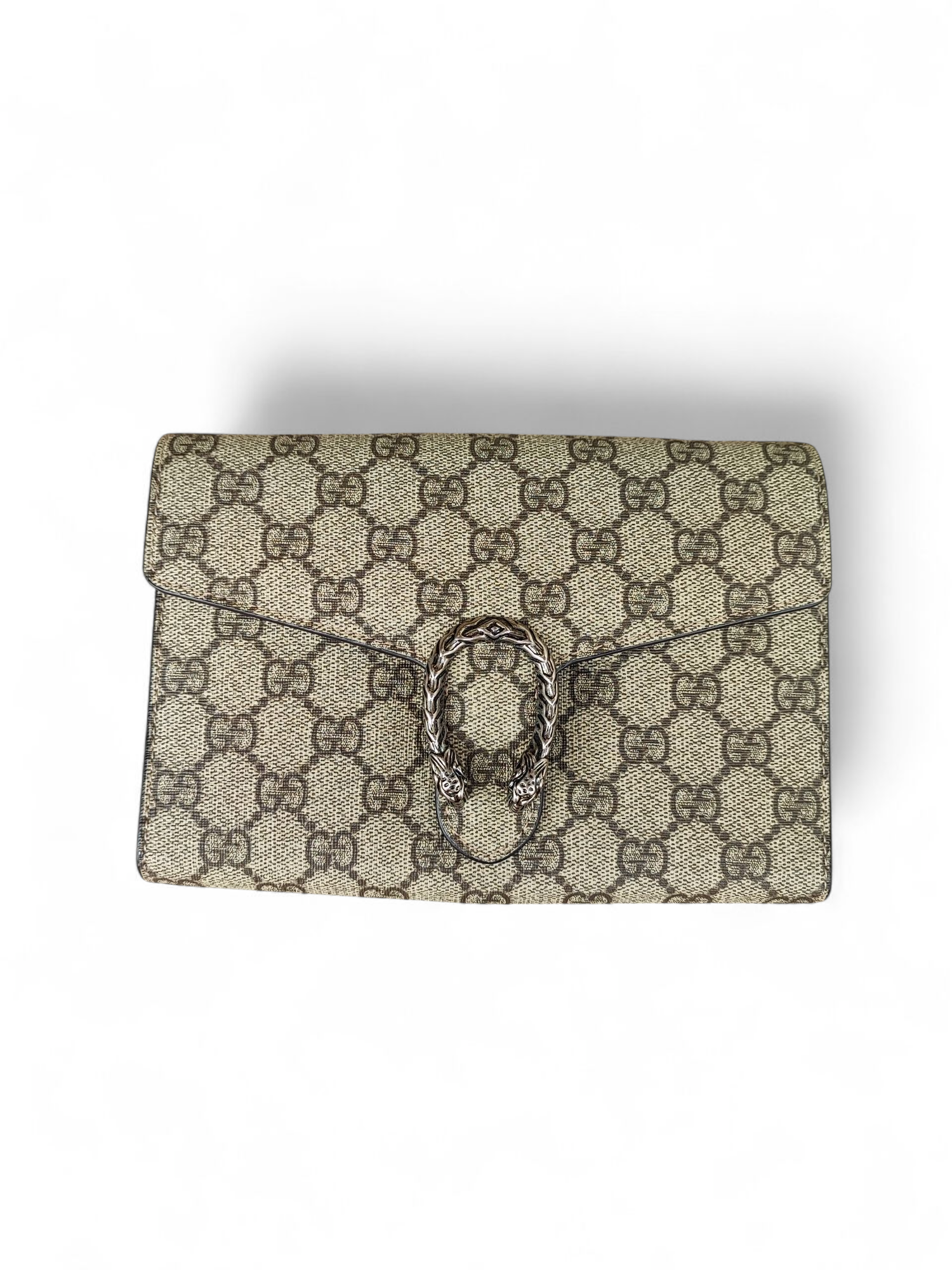 Gucci - Portefeuille sur chaine Dyonisus toile suprême