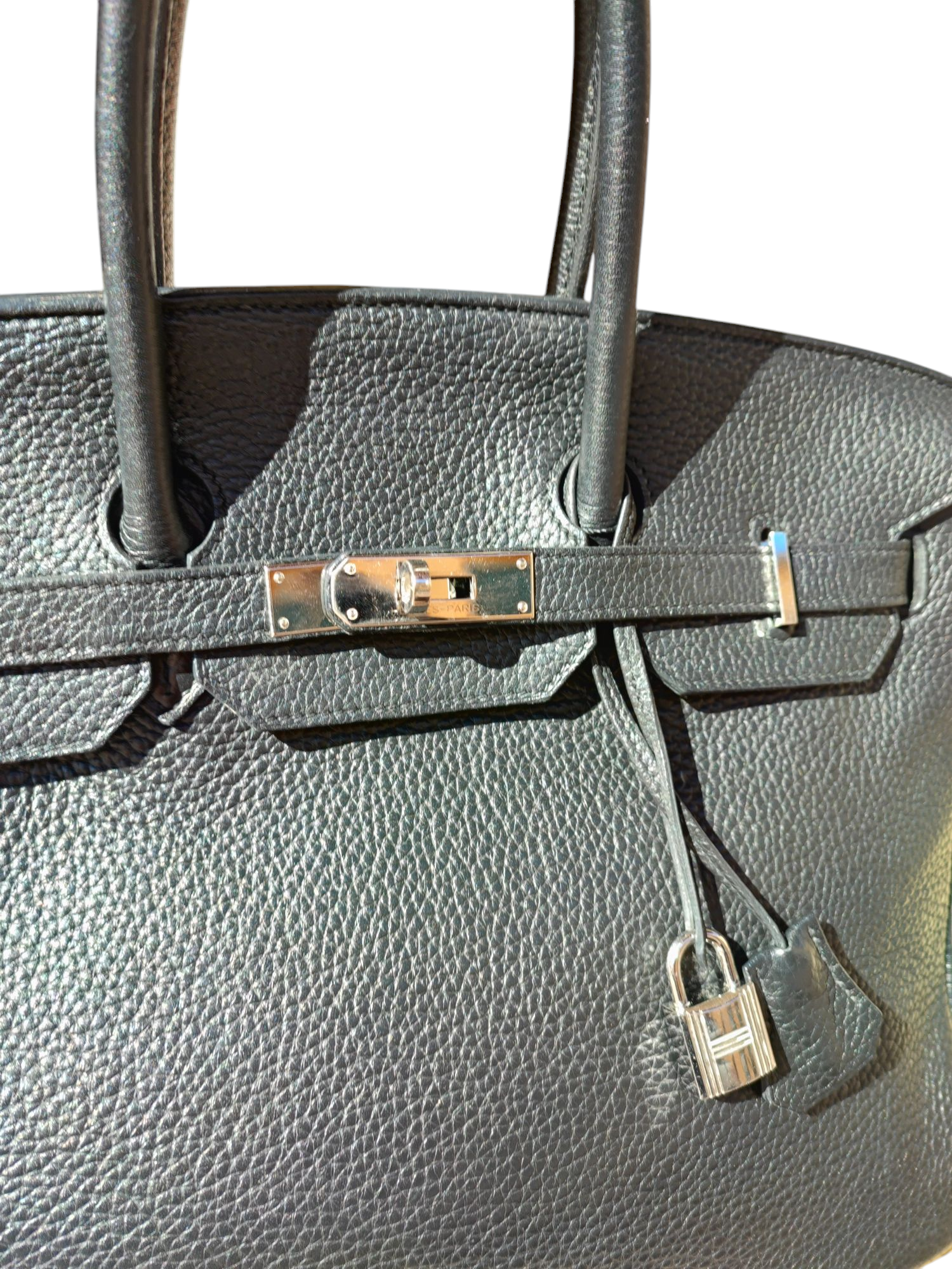 Hermès - Sac Birkin 35 noir cuir Togo