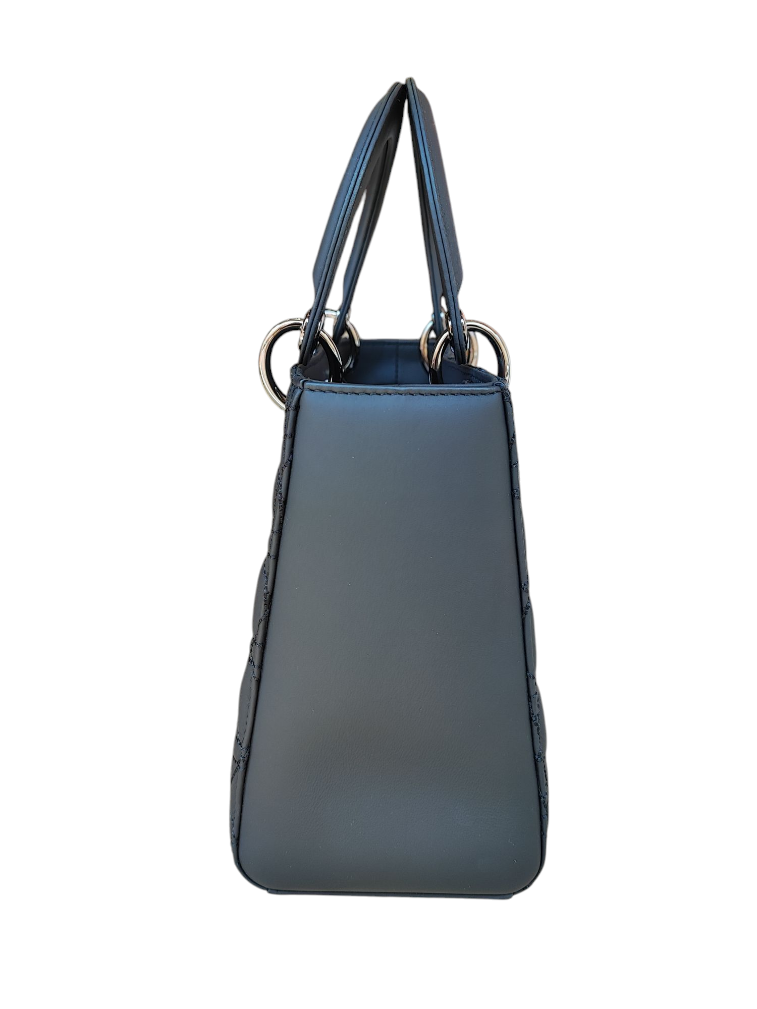 Dior - Lady Dior medium black bag