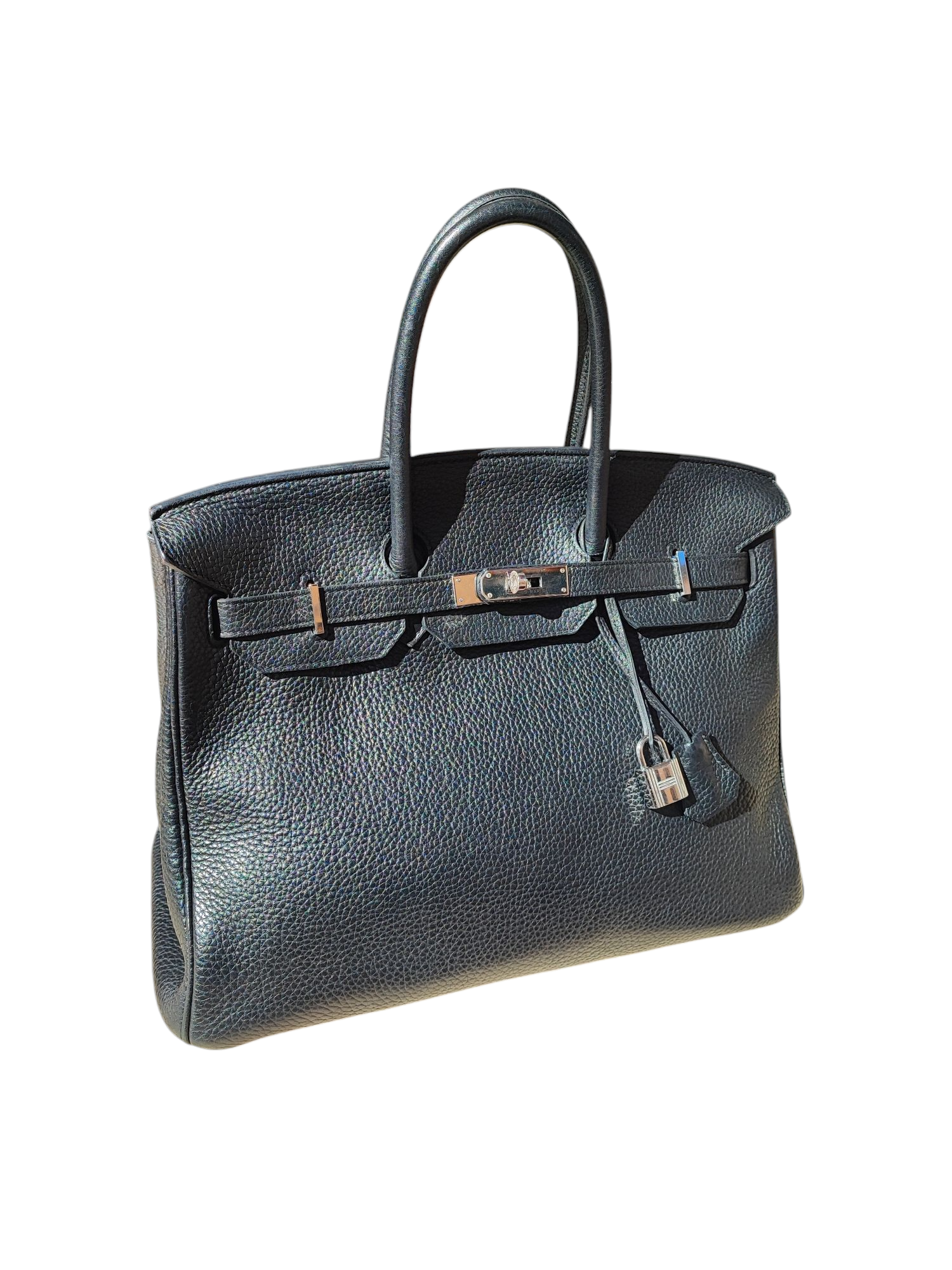 Hermès - Sac Birkin 35 noir cuir Togo